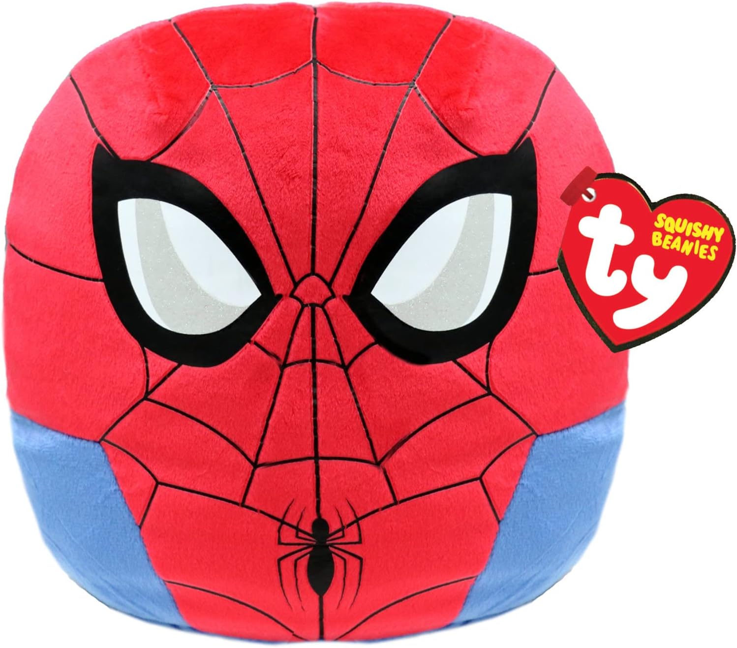 Ty Marvel Avengers Spiderman Squish-A-Boo 10 Inches | Licensed Squishy Beanie Ba