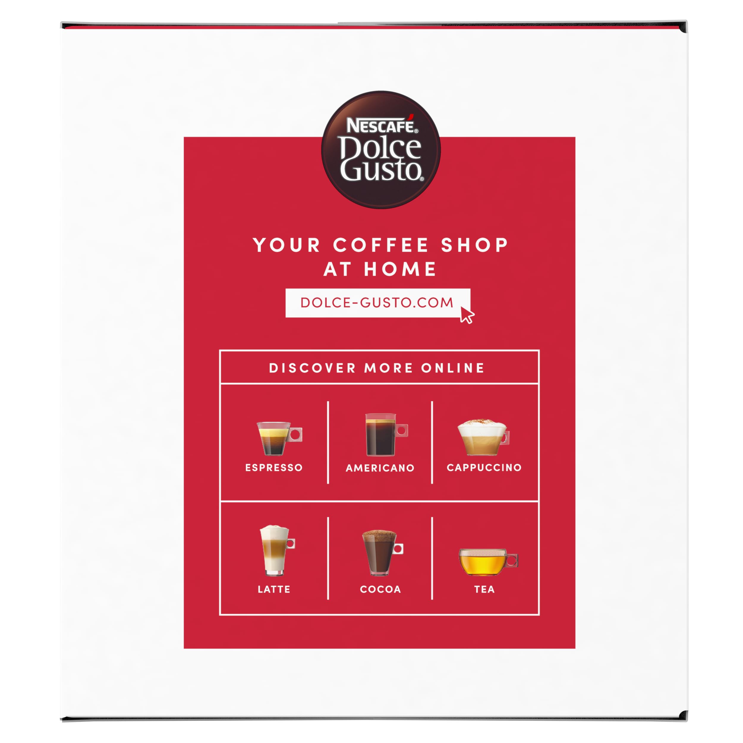 Nescafé Dolce Gusto New York Morning Blend Americano Coffee Pods - Intensity 10, 54 Servings (Pack of 3)