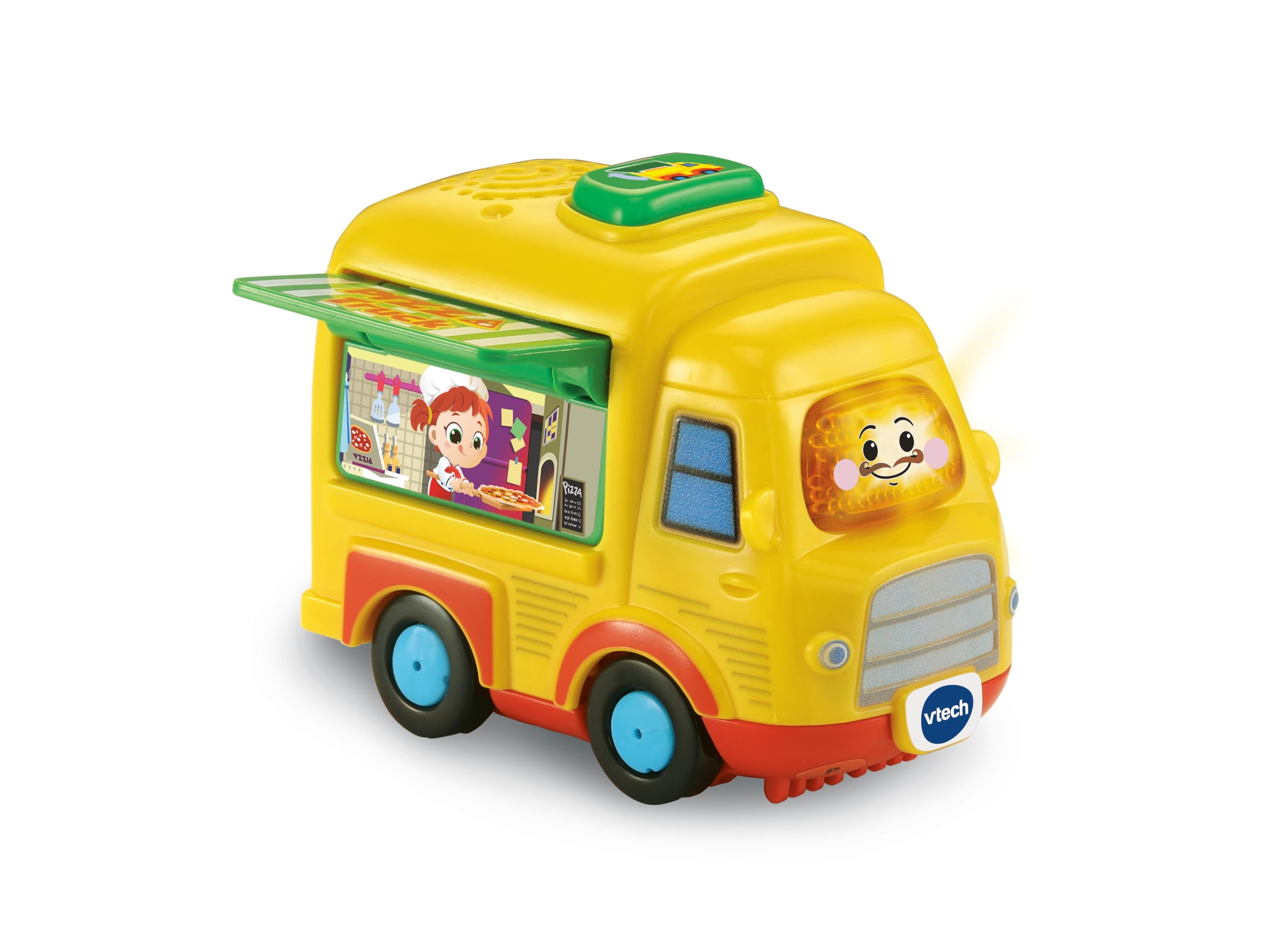 VTech Toot-Toot Drivers Pizza Truck - Interactive Musical Vehicle Toy for Toddlers 12 Months+ 6