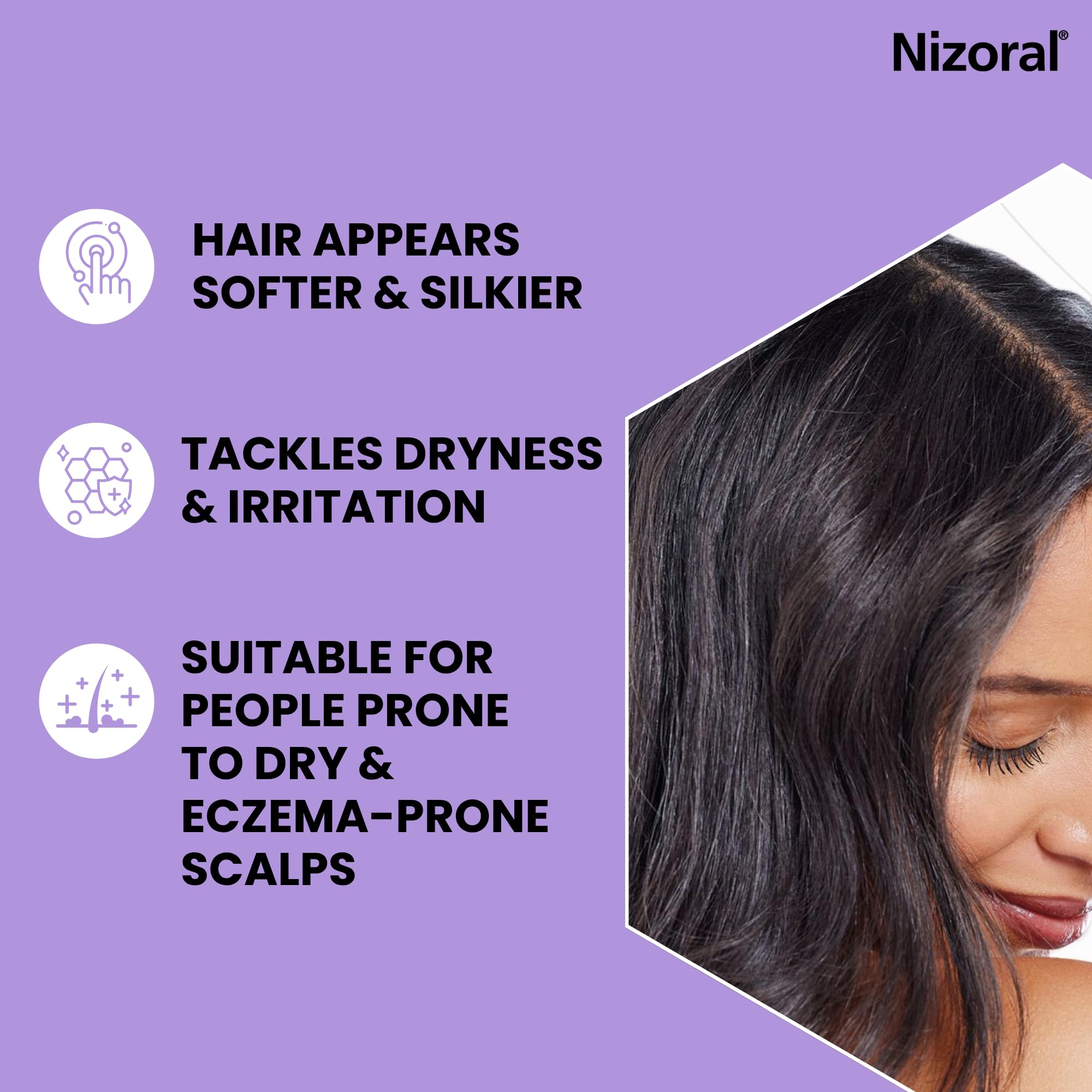 Nizoral Scalp Soothing Dry and Eczema Prone Shampoo (220g) 8