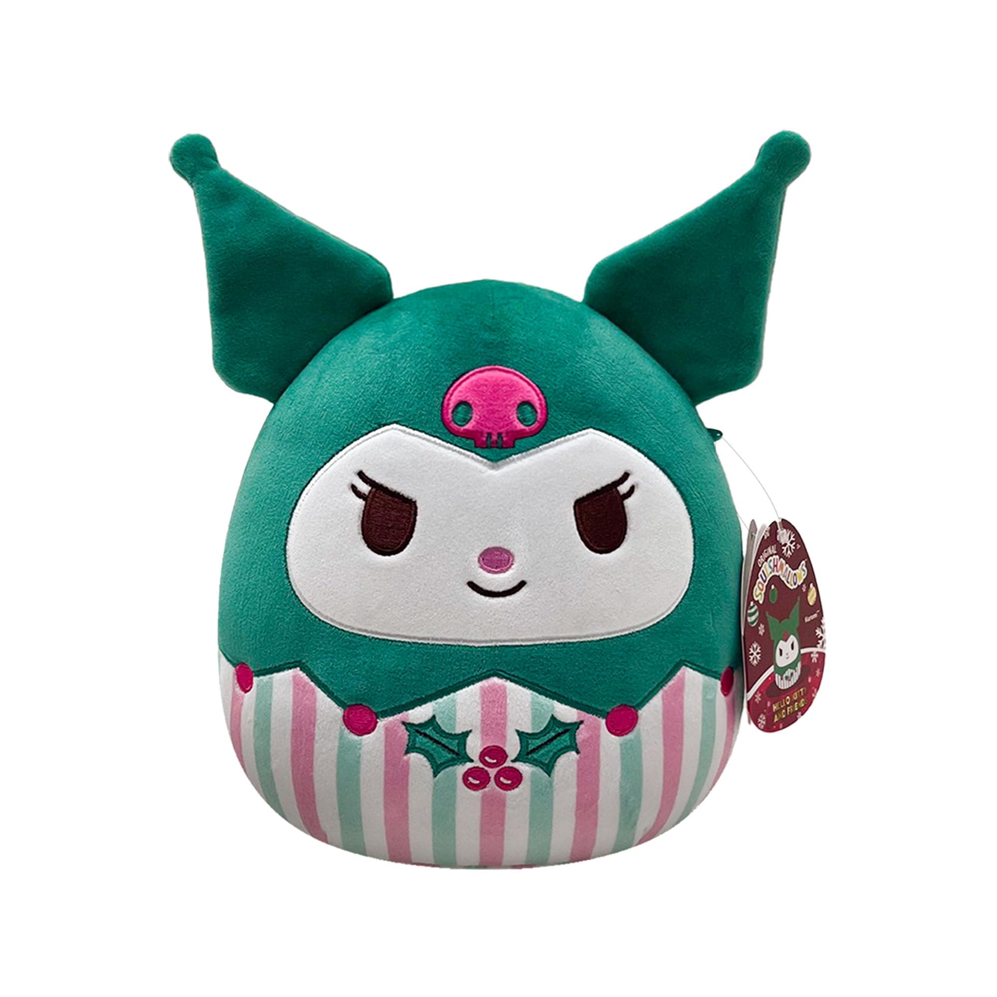 Squishmallows Holiday 2025 Kuromi 8-Inch Plush - Sanrio Licensed Collectible Stuffed Animal for Kids 3+ 8