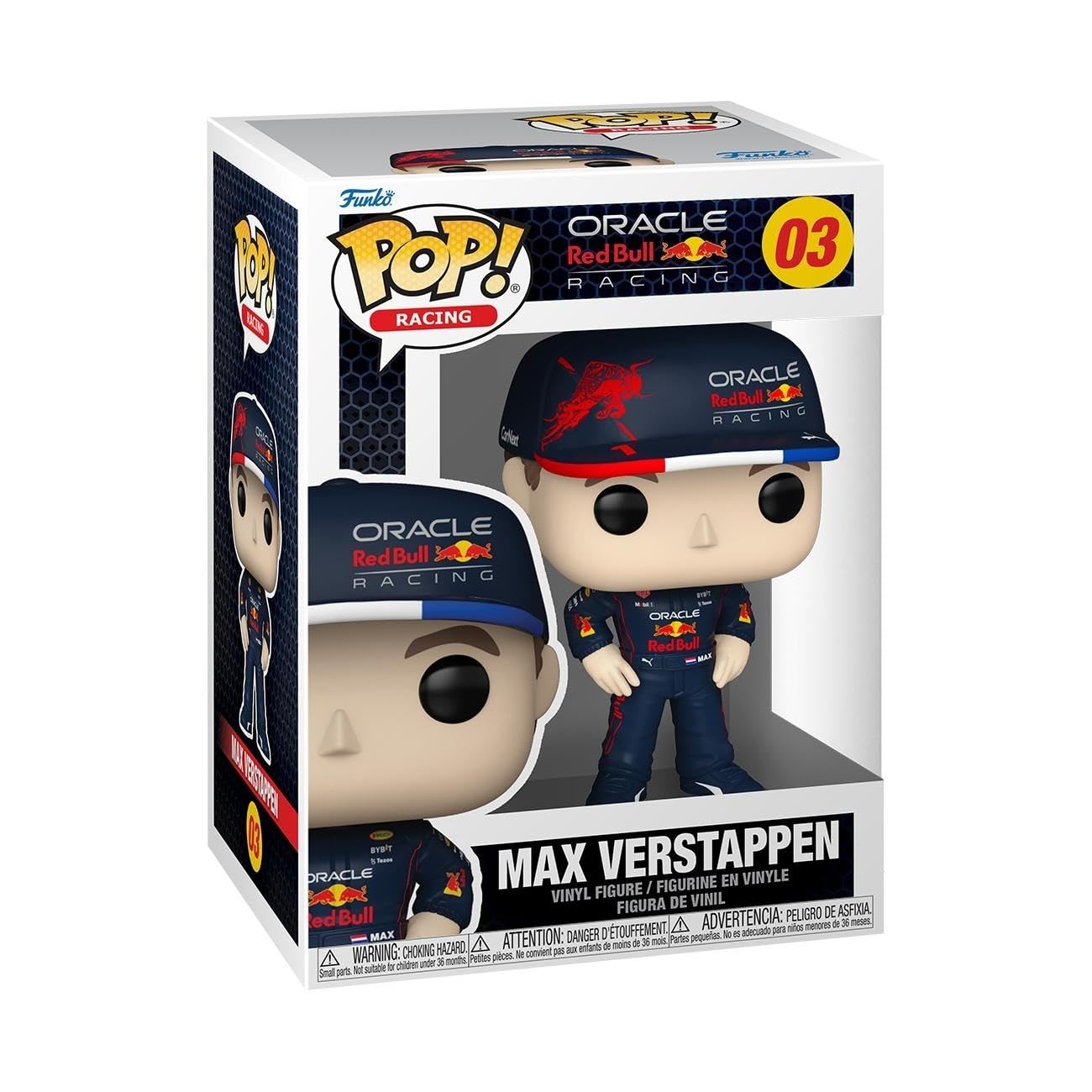 Funko Pop! Vinyl: Formula 1 - Max Verstappen - Red Bull F1 Collectable Figure | 3.75 in | Vinyl 1