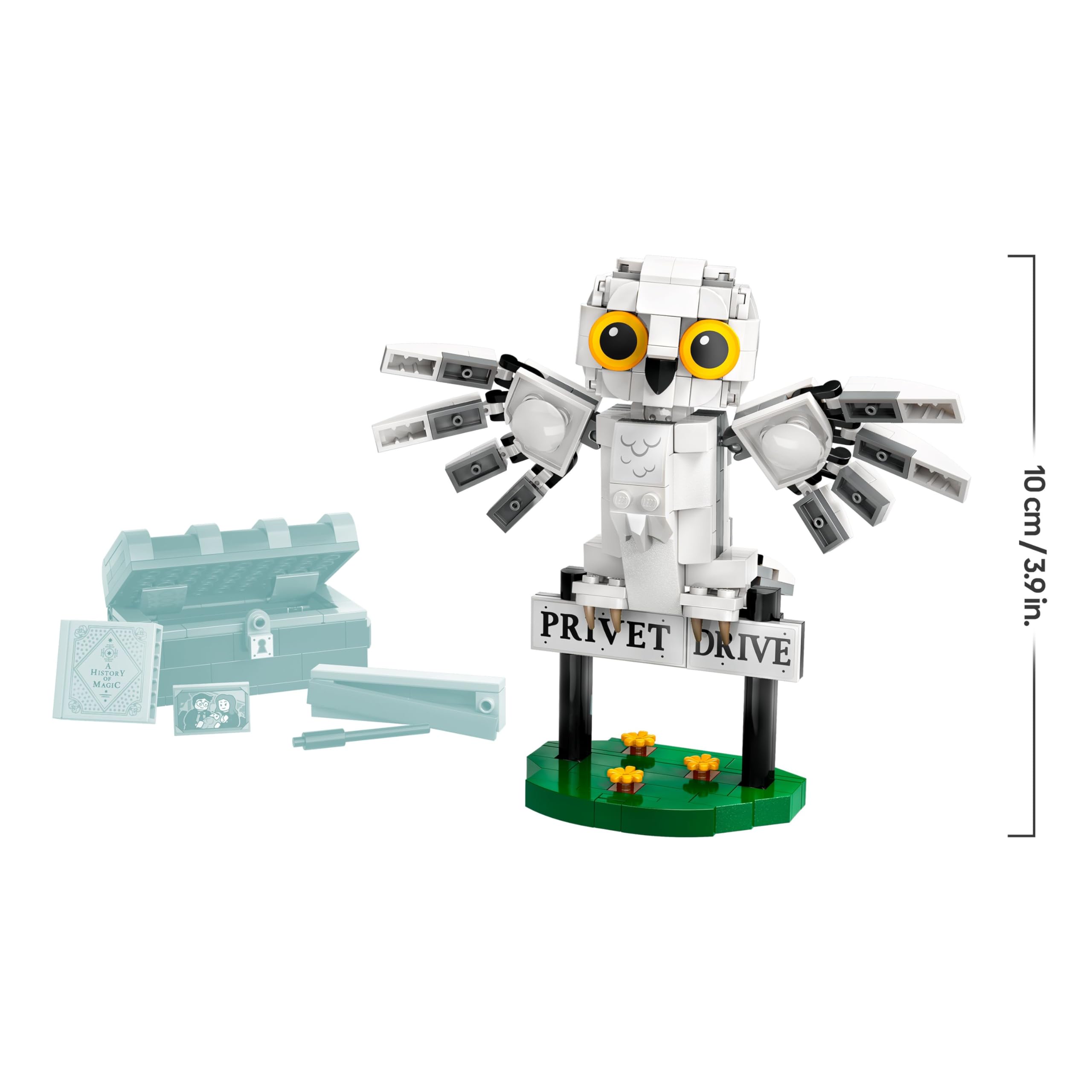 LEGO Harry Potter Hedwig at 4 Privet Drive Building Set | Model 76425 | Ages 7+ 9