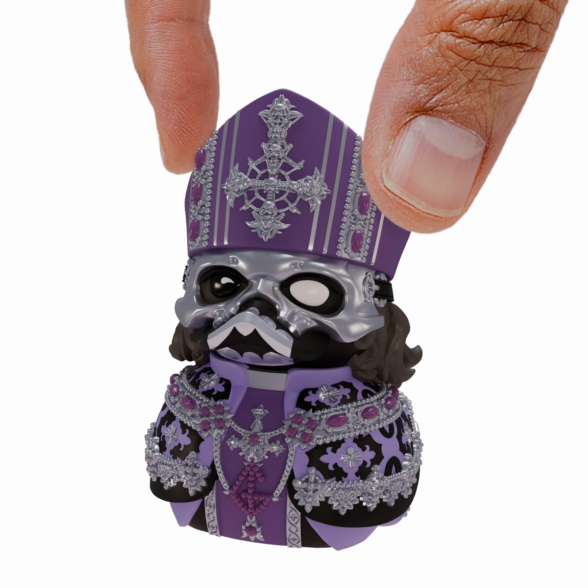 TUBBZ Mini Ghost - Papa Perpetua V Cosplaying Rubber Duck Vinyl Figure | Approx 5cm | Unisex Adult 1