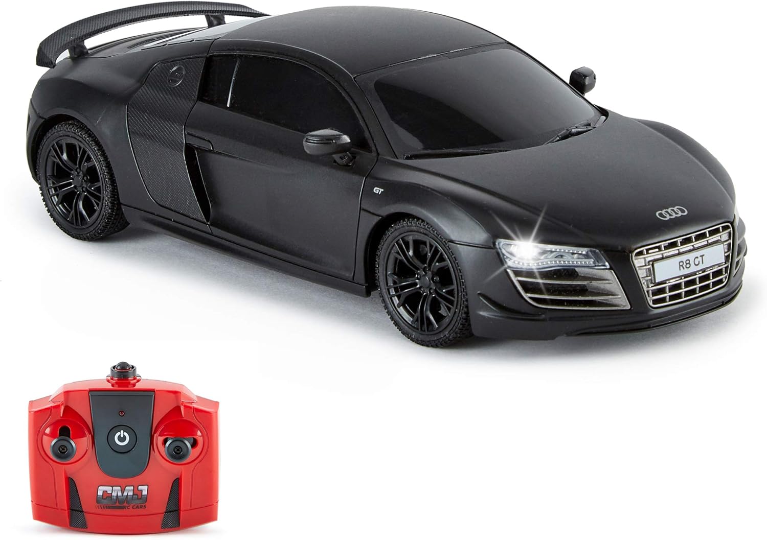 Audi R8 GT 1:24 Scale Remote Control Car - Licensed RC Vehicle with Working Lights 1
