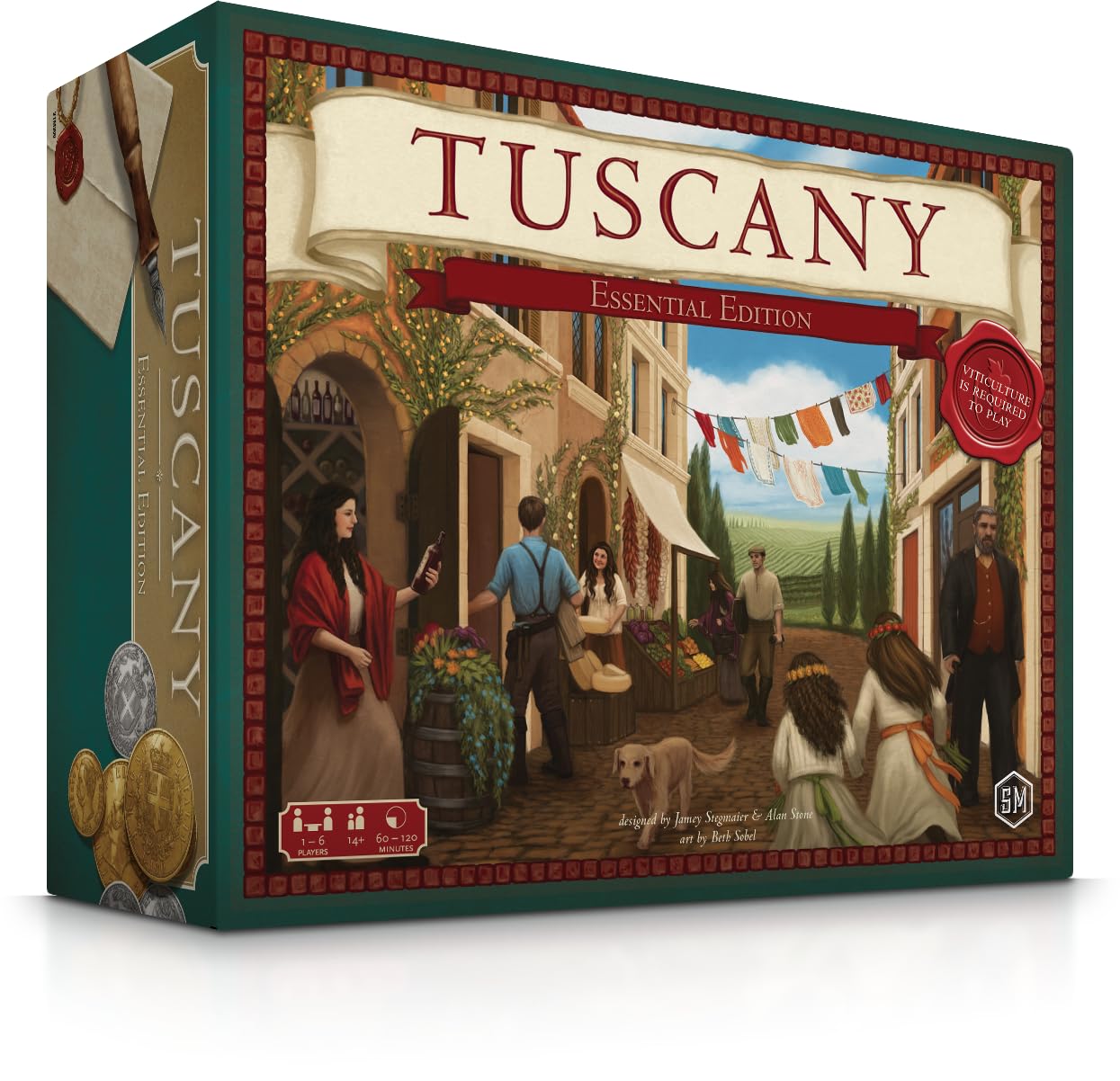 Stonemaier Games Tuscany: Essential Edition Brettspiel-Erweiterung 4