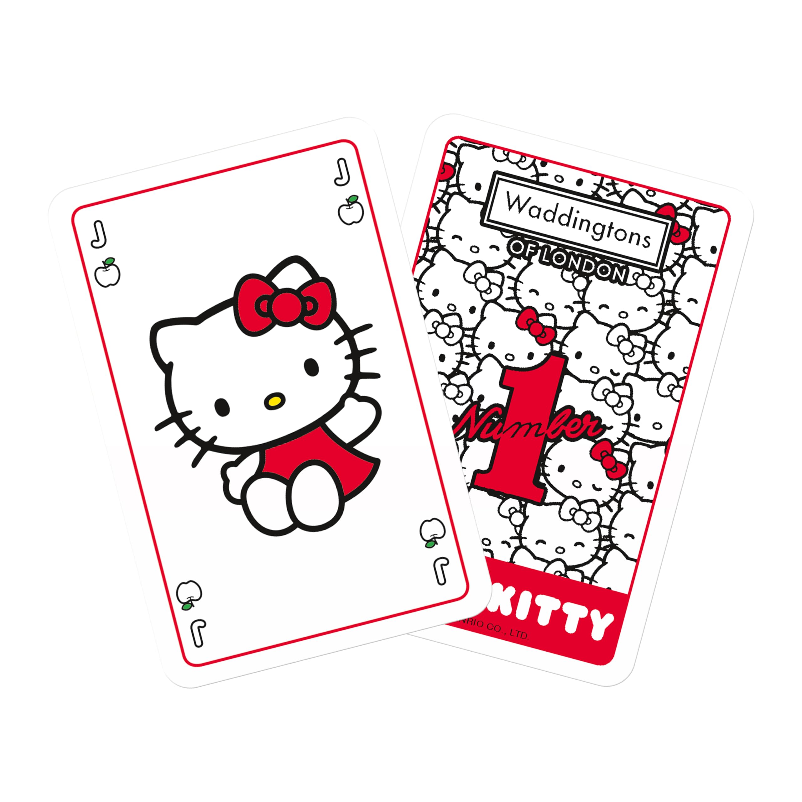 Waddingtons Number 1 Hello Kitty Playing Cards – 52-Card Deck with Jokers for Snap, Rummy, Poker & More 5