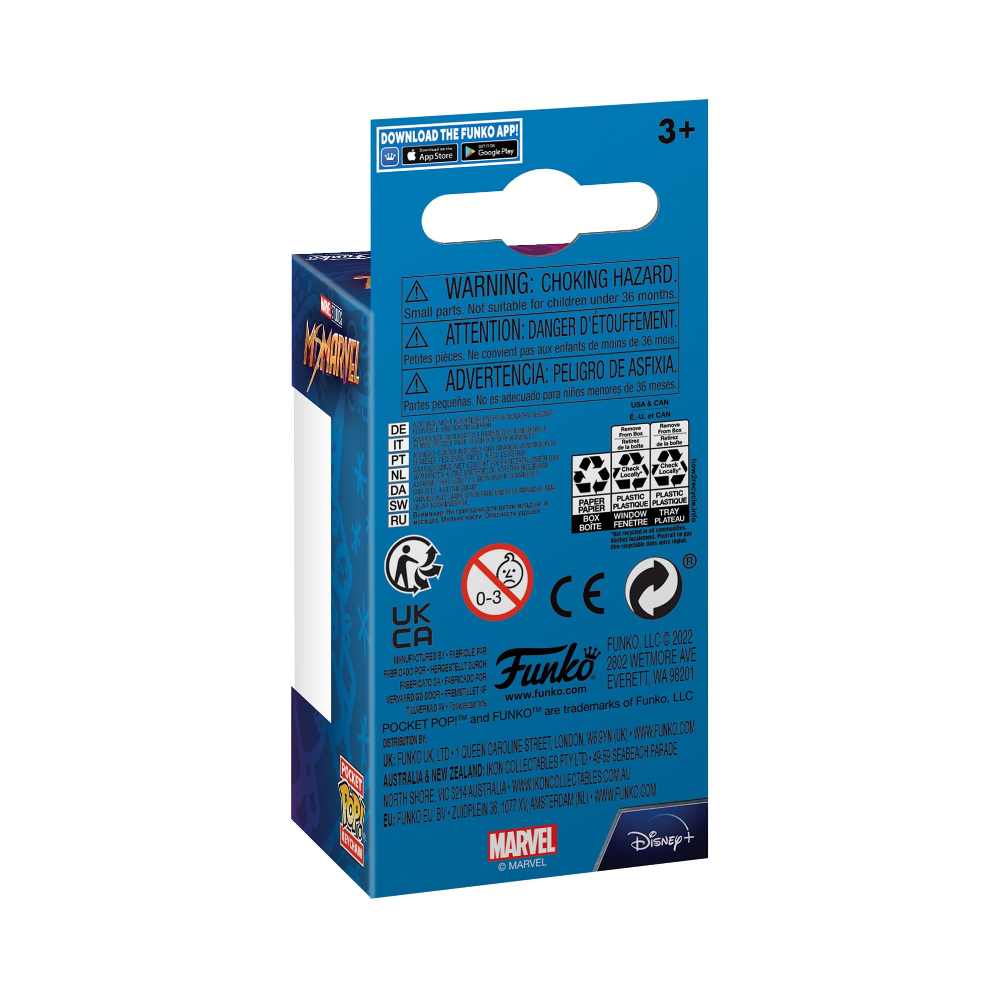 Funko Pop! Keychain - Ms. Marvel Vinyl Figure (59494) 11