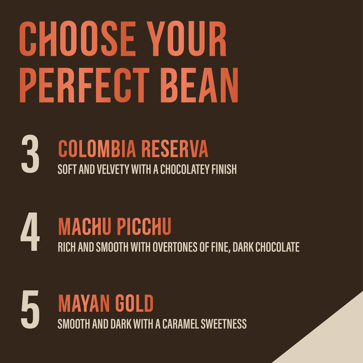 Cafédirect Machu Picchu Organic Whole Bean Coffee - Single Origin Fairtrade Arabica, 750g