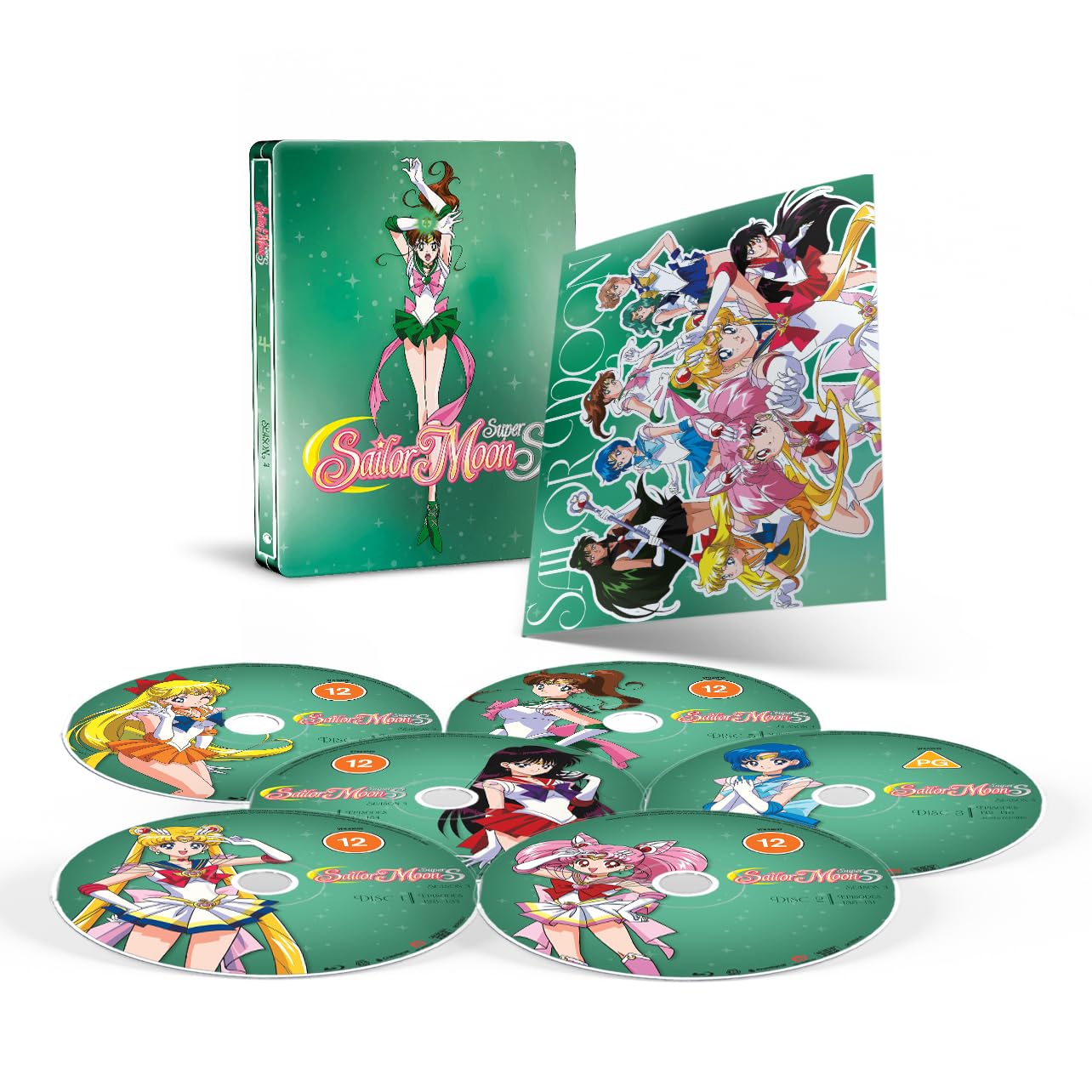 Sailor Moon - Season 4 Limited Edition SteelBook [Blu-ray] [Region B] 3