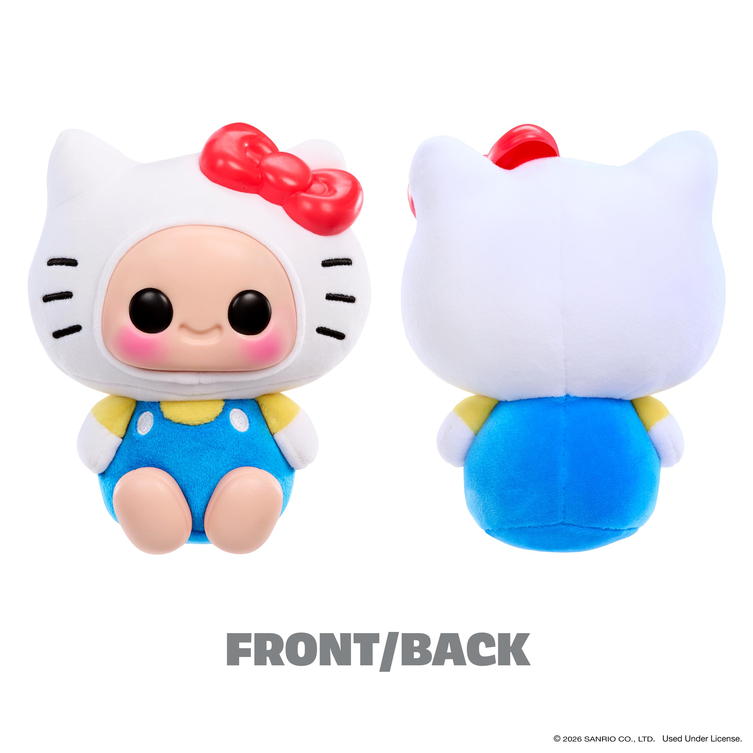 Hyojo Hello Kitty and Friends Squishy Collectible - Includes Hello Kitty, Kuromi, or Pompompurin | Plush Material | Ages 8+ 6