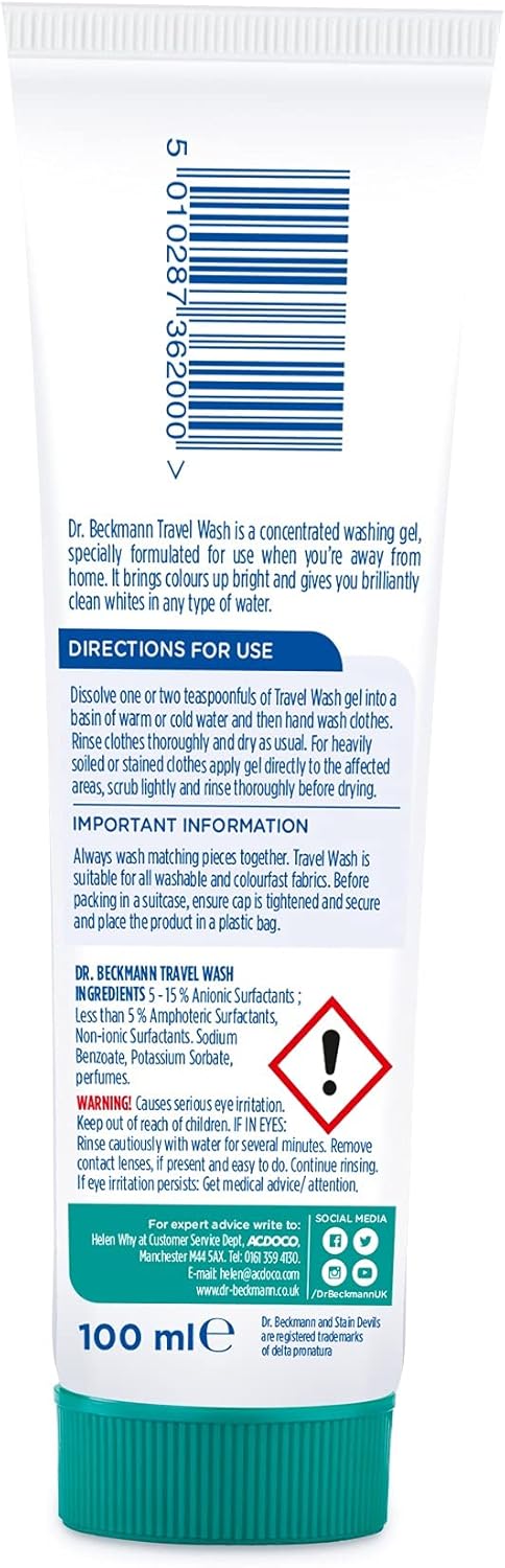 Dr. Beckmann - Travel Wash 100 ml