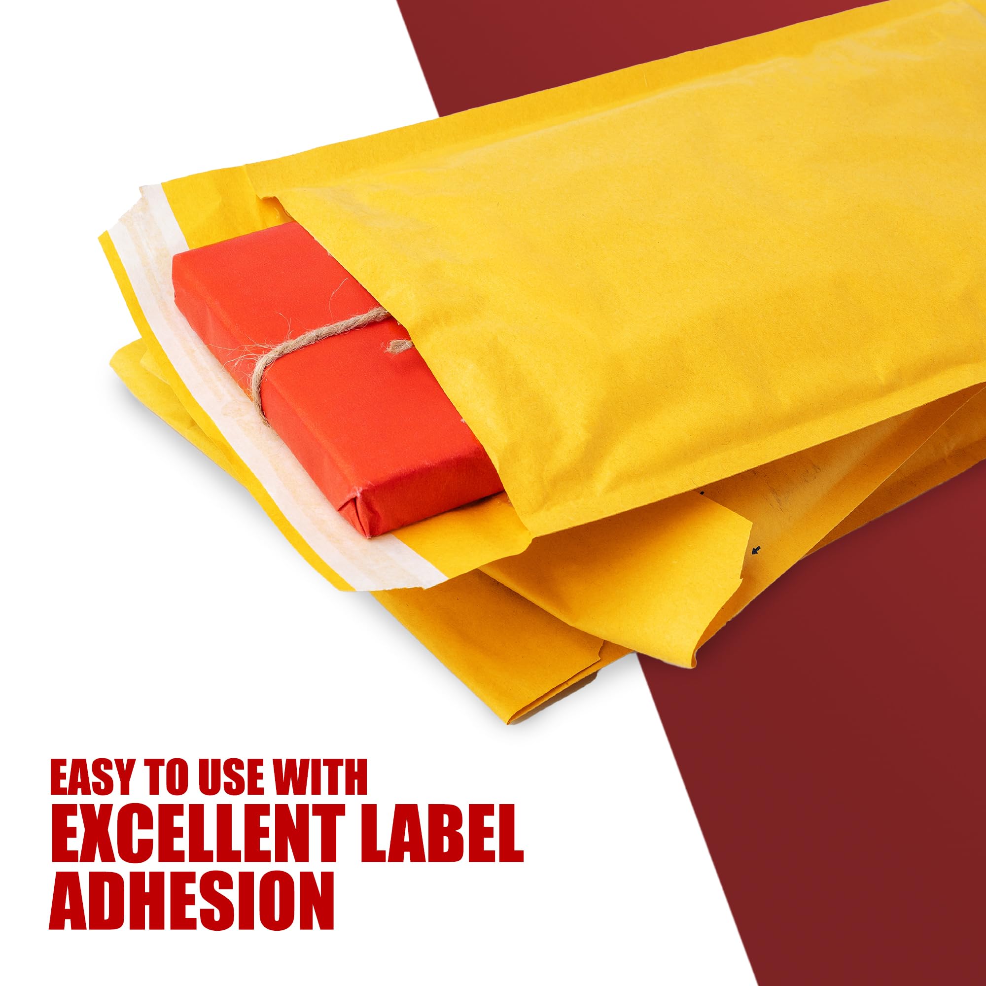 Merrimen Padded Envelope Mailers - A5 Size, 10 Pack Gold | Lightweight Protection 5