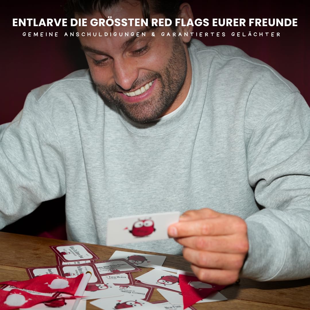 Fried Potatoes Raise Your Red Flag Original Edition Party Card Game | 2-20+ Players | Ages 14+ 3