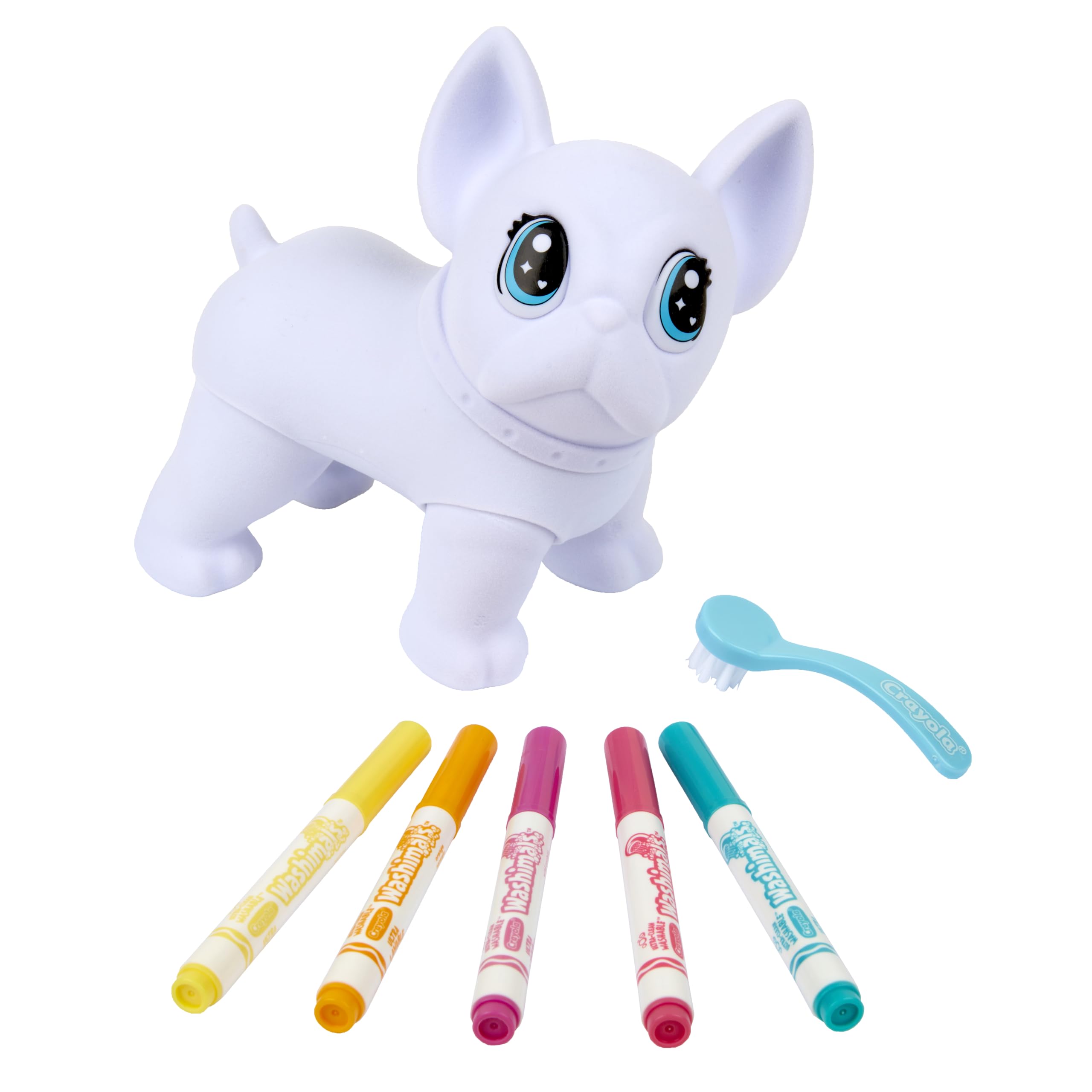 CRAYOLA Washimals Posable Jumbo Pet - Washable Markers & Dog | Ages 3+ 2