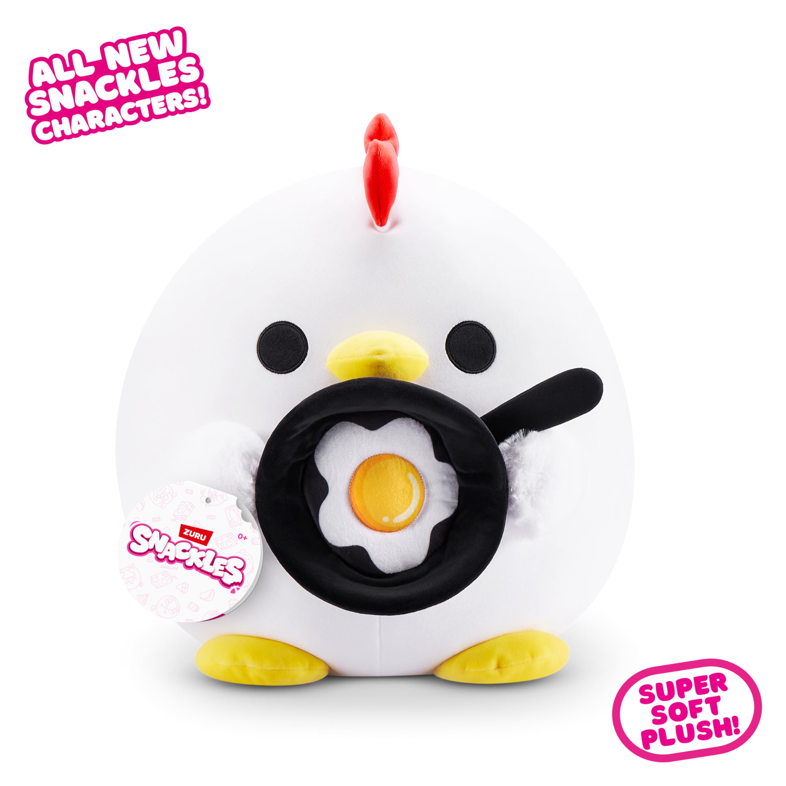 Snackles Easter Chicken Plush - 14-inch, Super-Soft, Collectible Toy 3