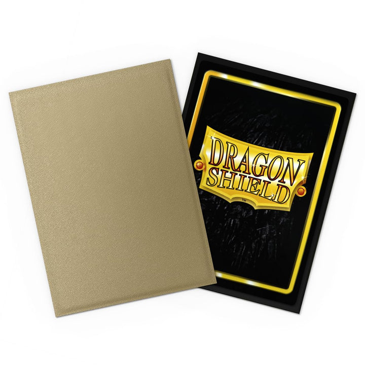 Dragon Shield Dual Matte Sleeves - Truth (100 Count) Gold