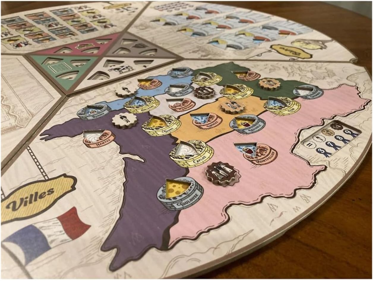 Road To Infamy Games Fromage Board Game 3