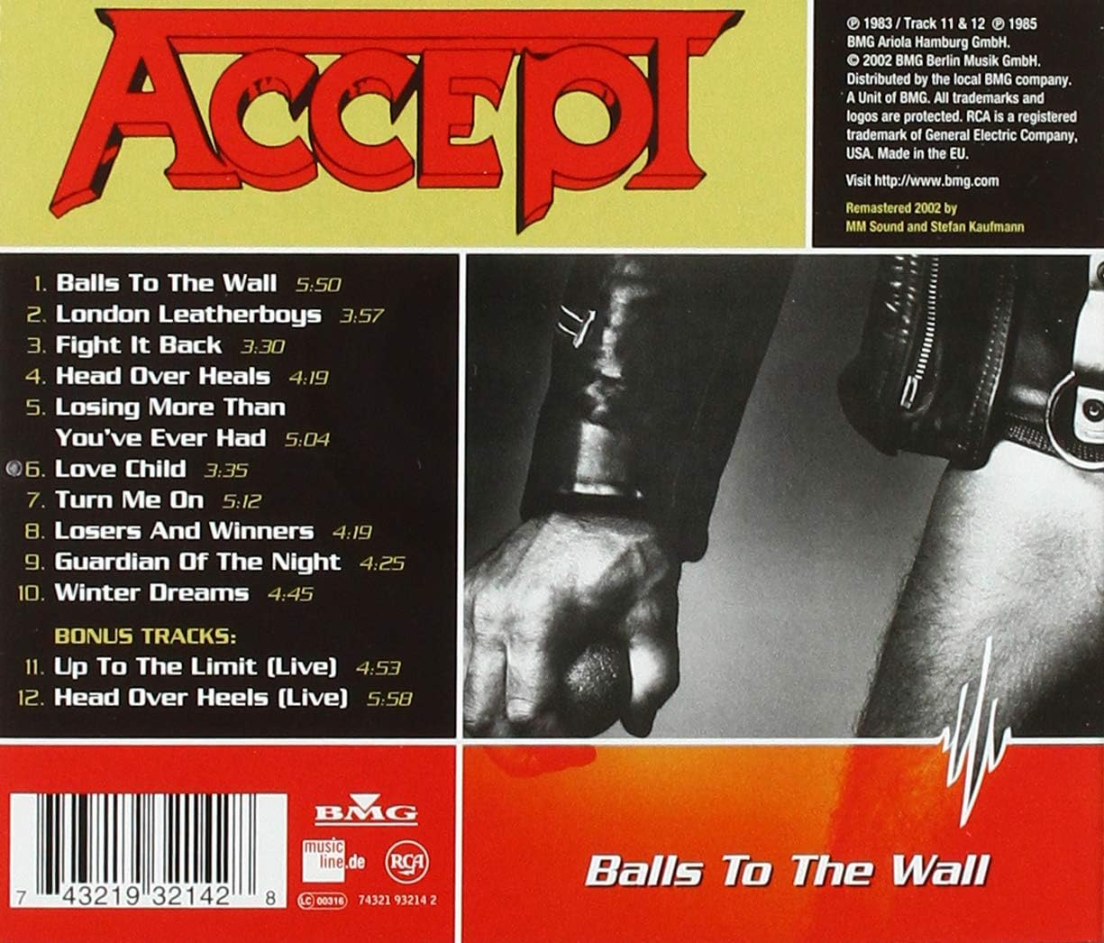 Accept - Balls to the Wall [Audio CD] 2