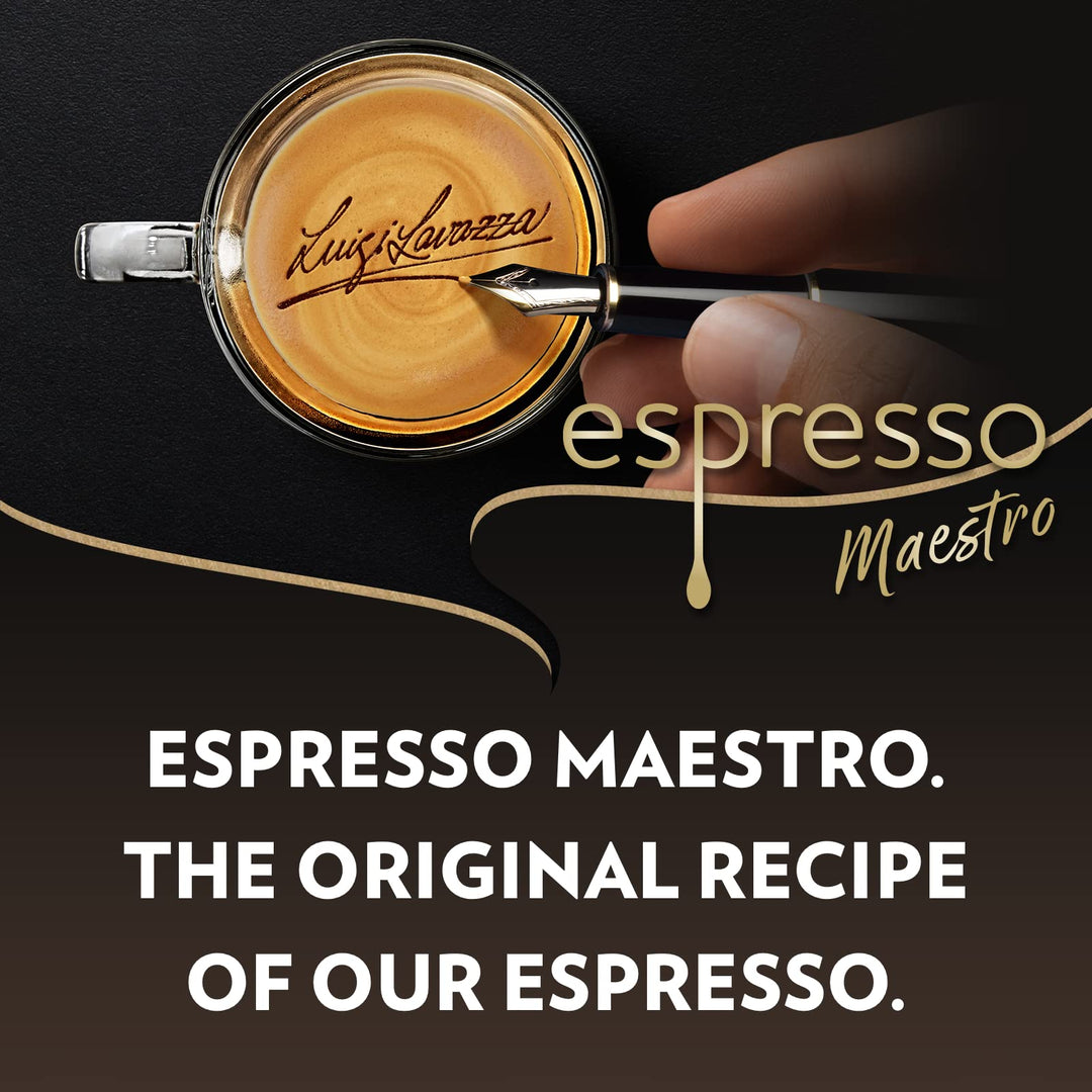 Lavazza Espresso Maestro - Organic Whole Coffee Beans for Espresso Machines