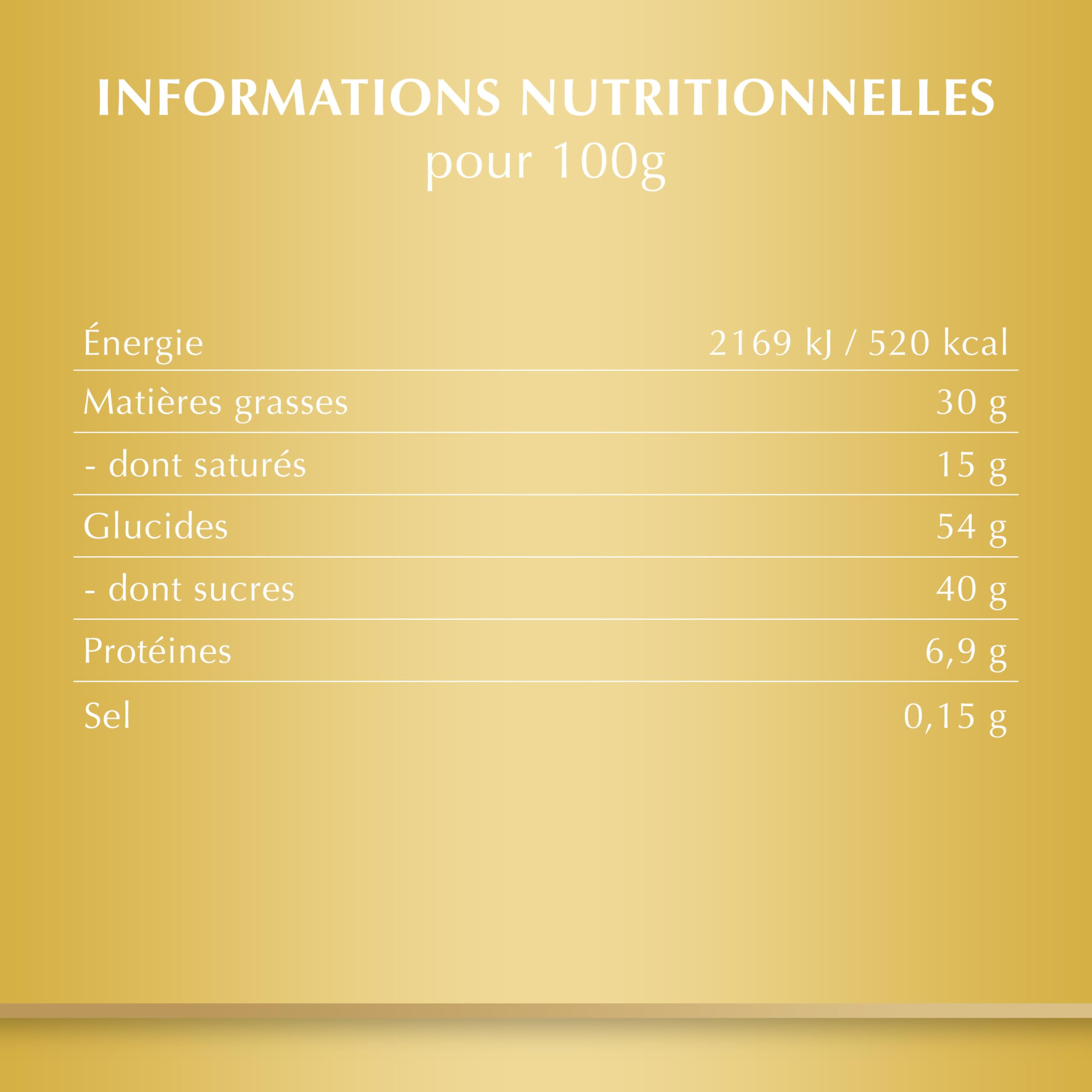 Lindt Swiss Milk Chocolate Hazelnut and Raisin Gold Bar 300g 5