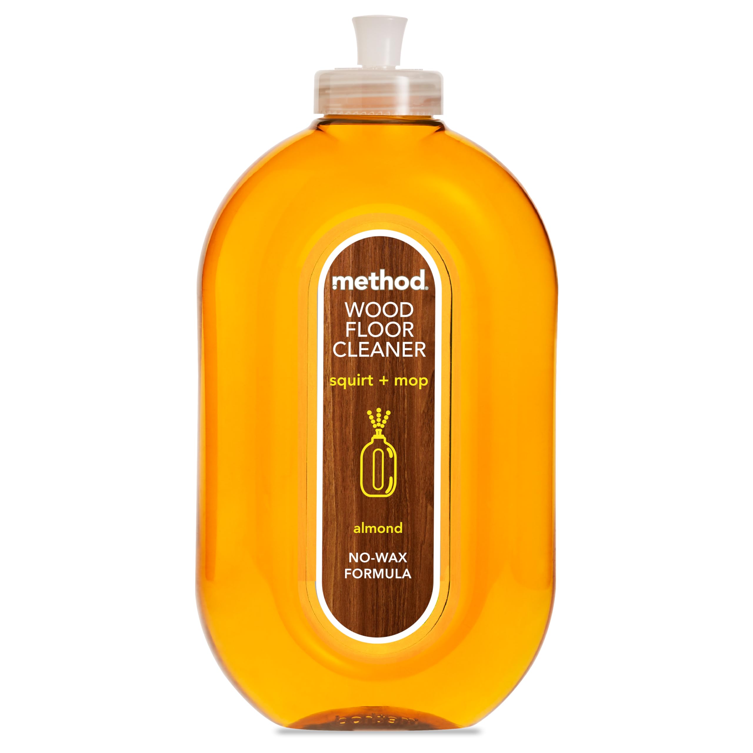 Method Wood Floor Cleaner - Moisturising Oil Formula | 739ml Liquid Spray | Non-Toxic