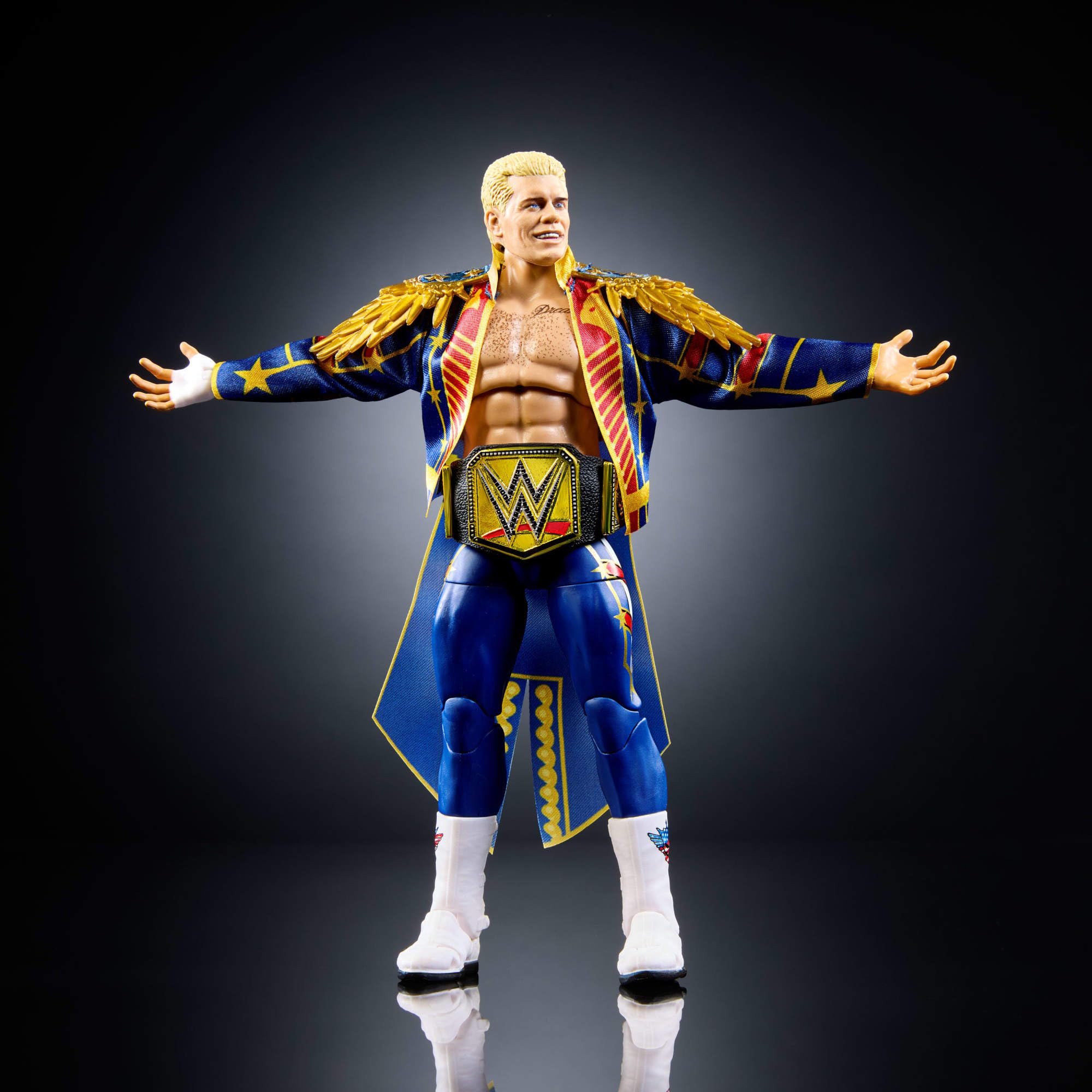 Mattel WWE Ultimate Edition Cody Rhodes Action Figure | 6-inch | Multicolor 3