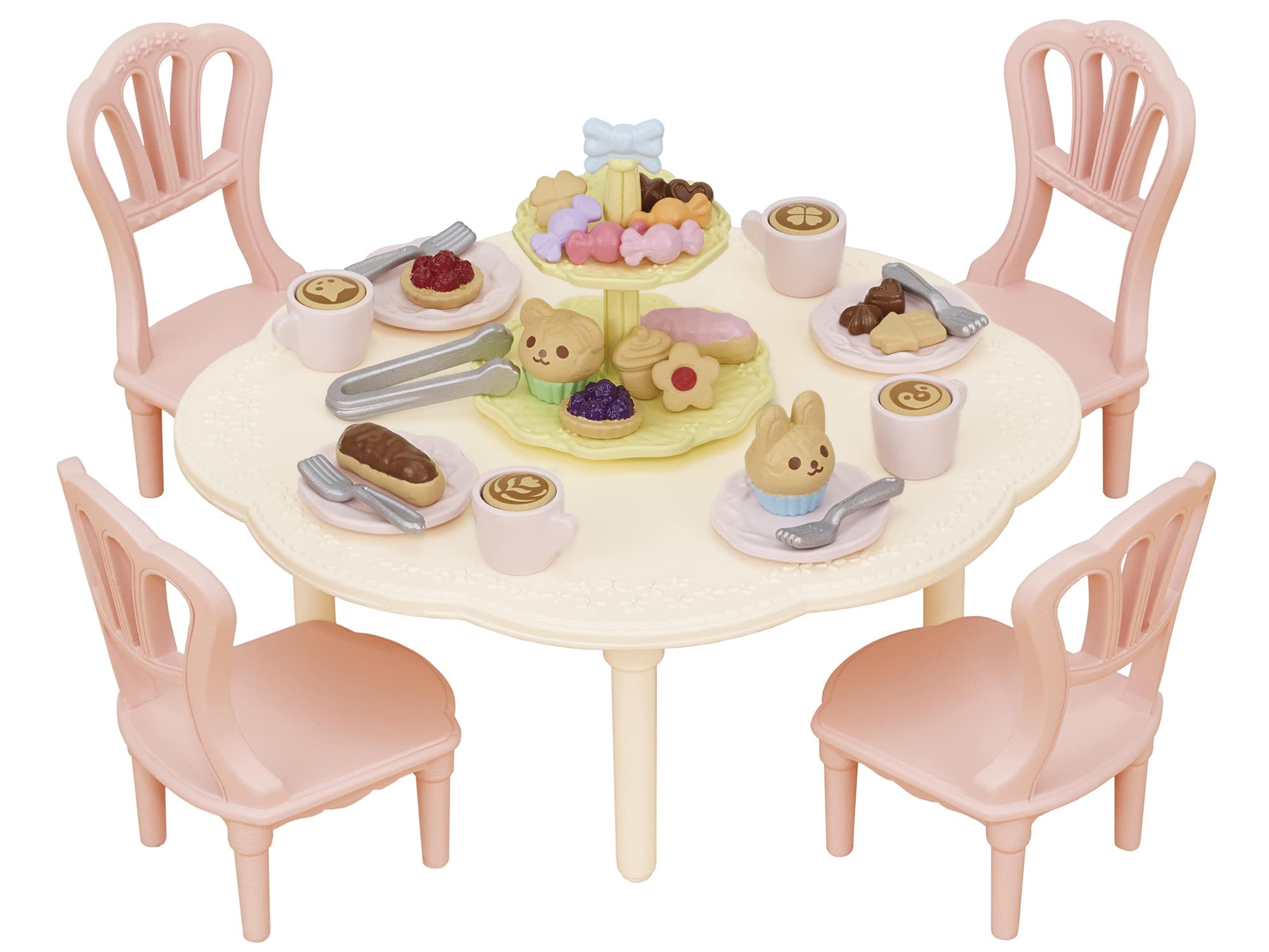 Sylvanian Families Sweets Party Set - 30 Teatime Accessories | Ages 3+ 1