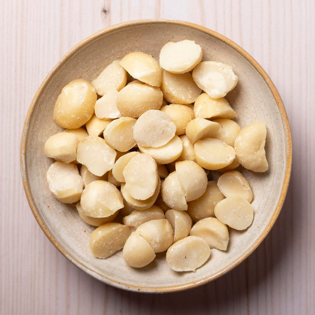 Organic Raw Macadamia Nuts 1 kg - GMO Free Vegan Wholefood Earth