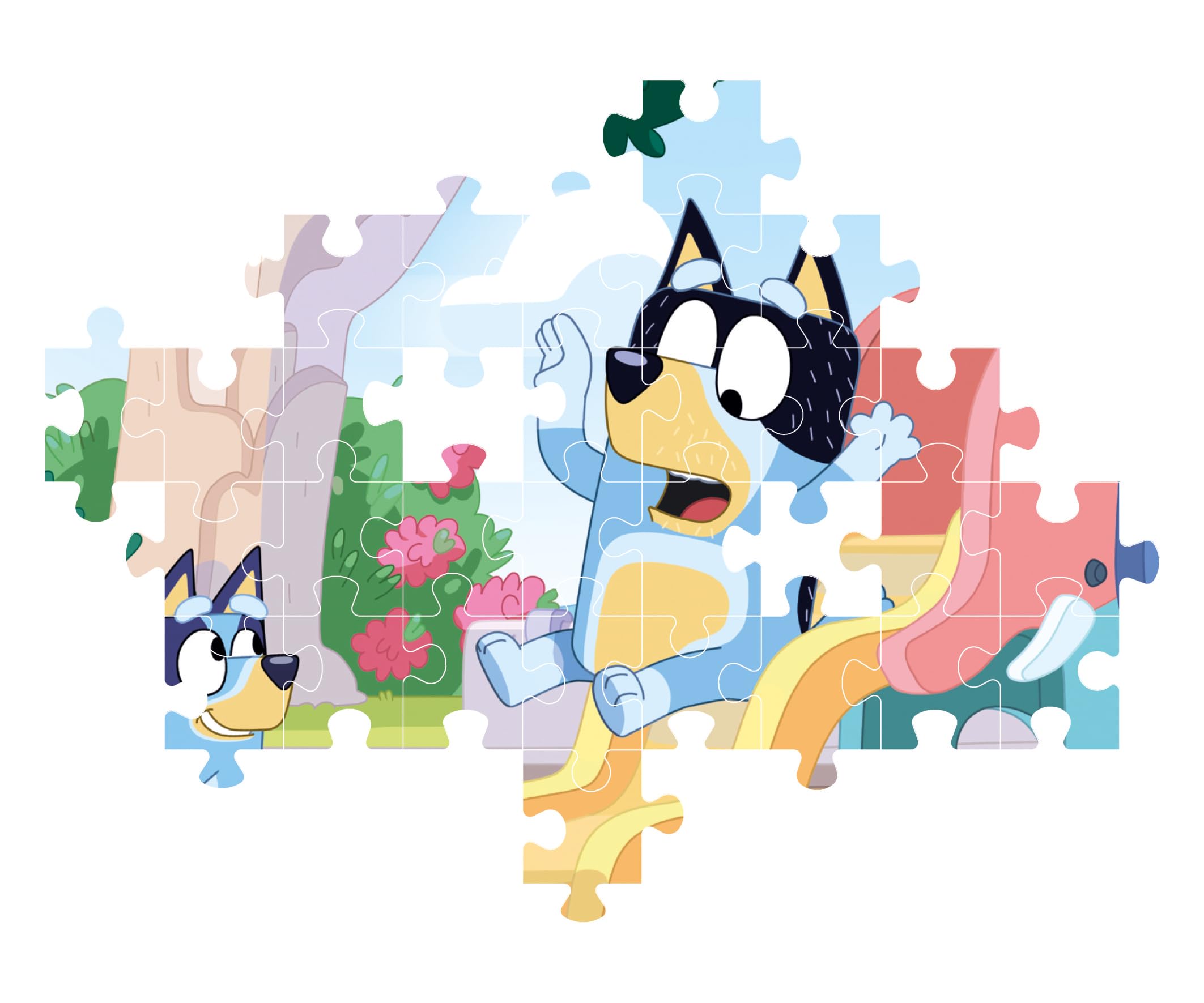 Clementoni Supercolor Bluey Jigsaw Puzzle - 104 Pieces | Kids Age 6+ | Made in Italy 4