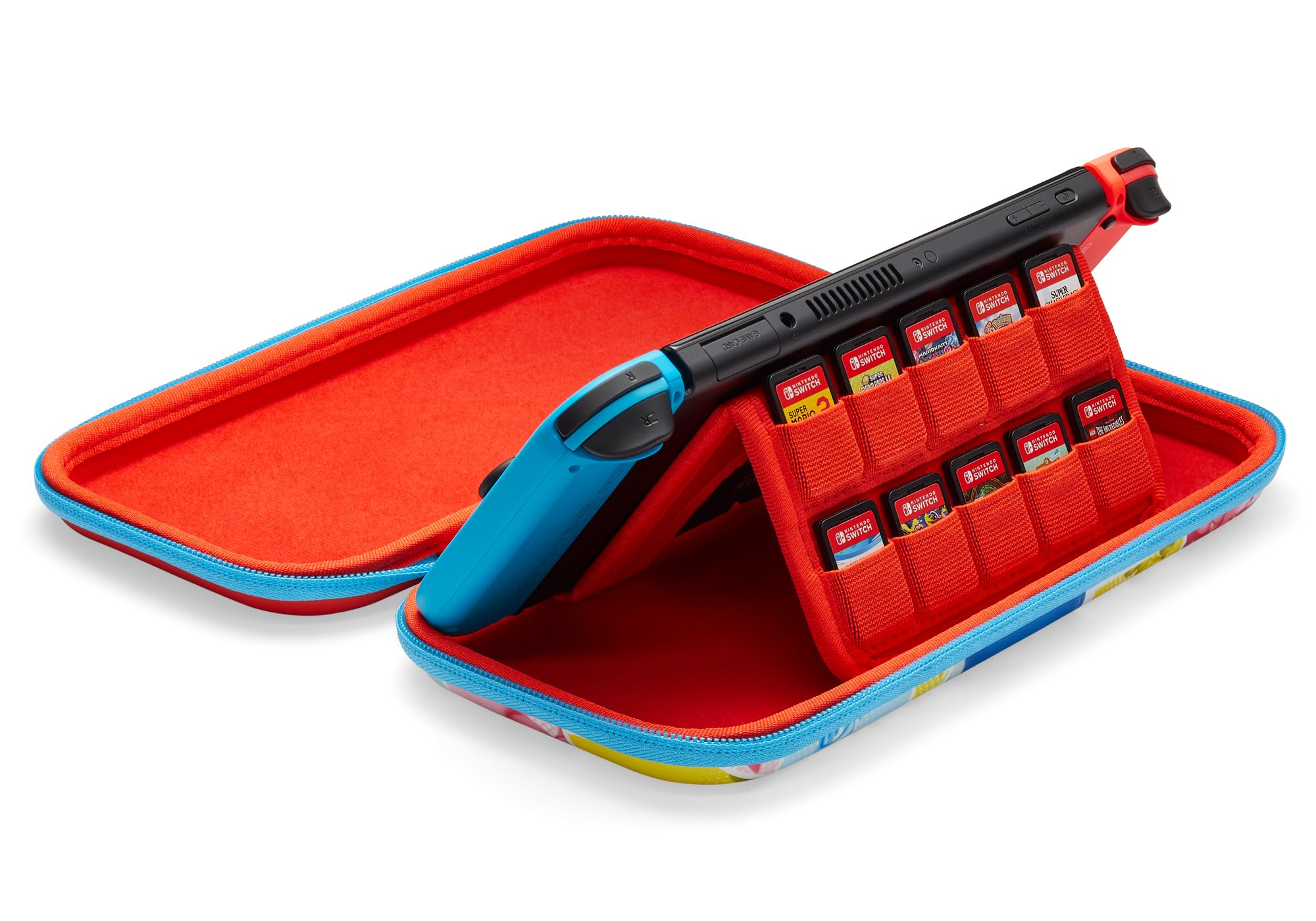 PowerA Slim Case for Nintendo Switch, Switch Lite & OLED Model - Mario Mushroom Kingdom Reel 6