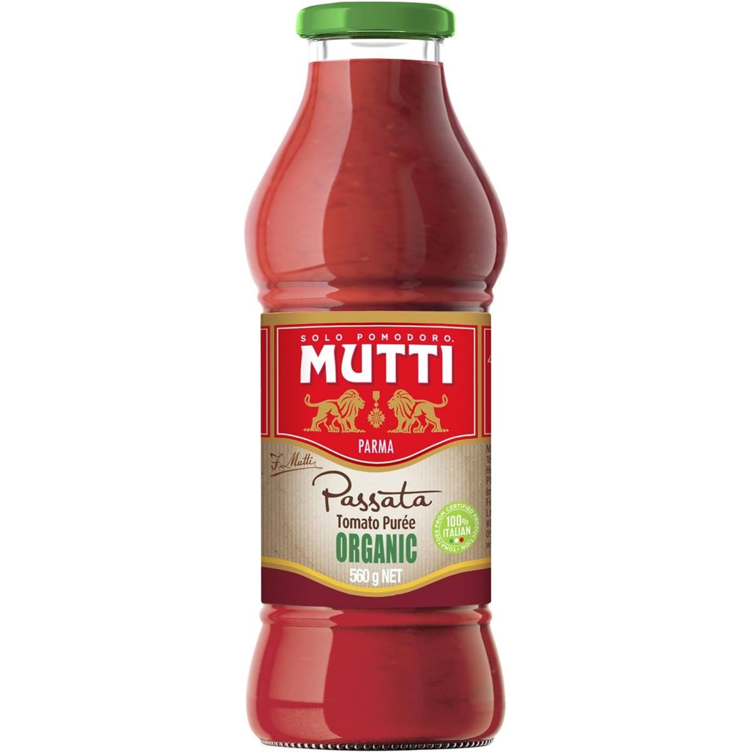 Mutti - Organic Tomato Puree (560 g) 1