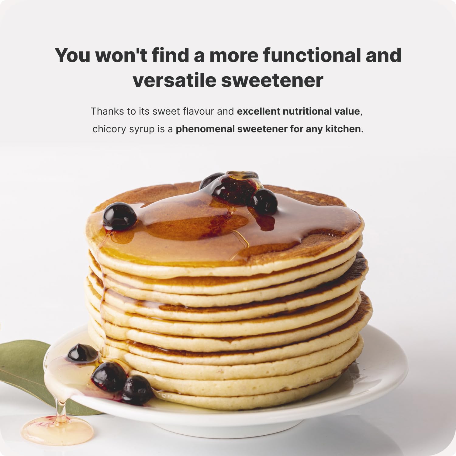 Vilgain Chicory Syrup | Natural Sweetener with 69% Prebiotic Fiber | Low Sugar | Diabetic Friendly 6