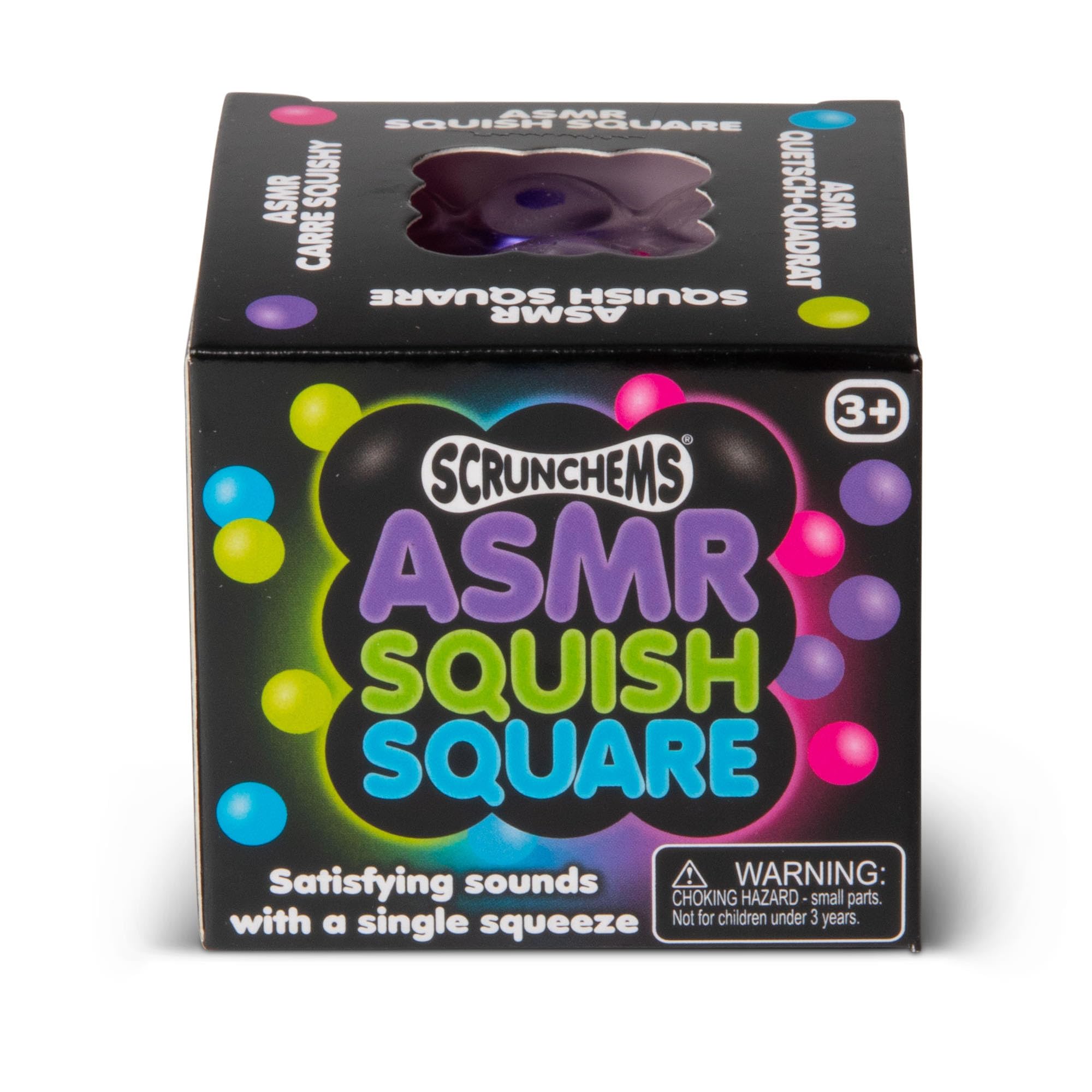 Scrunchems ASMR Square - Squeeze Stress Relief Toy for Kids and Adults