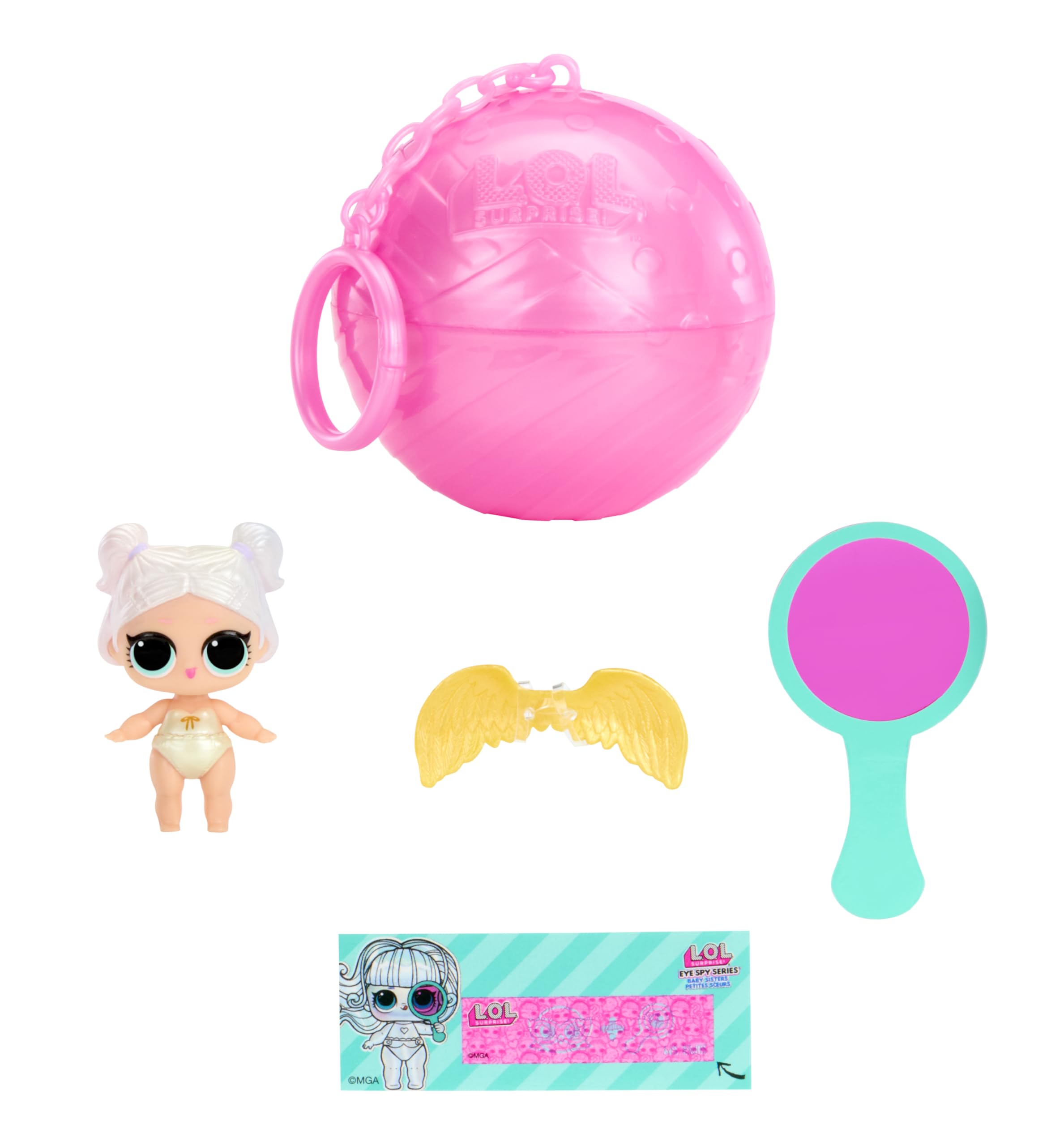 L.O.L. Surprise! Eye Spy Series Baby Sisters Doll | Interactive Unboxing | Color Change | Plastic 2