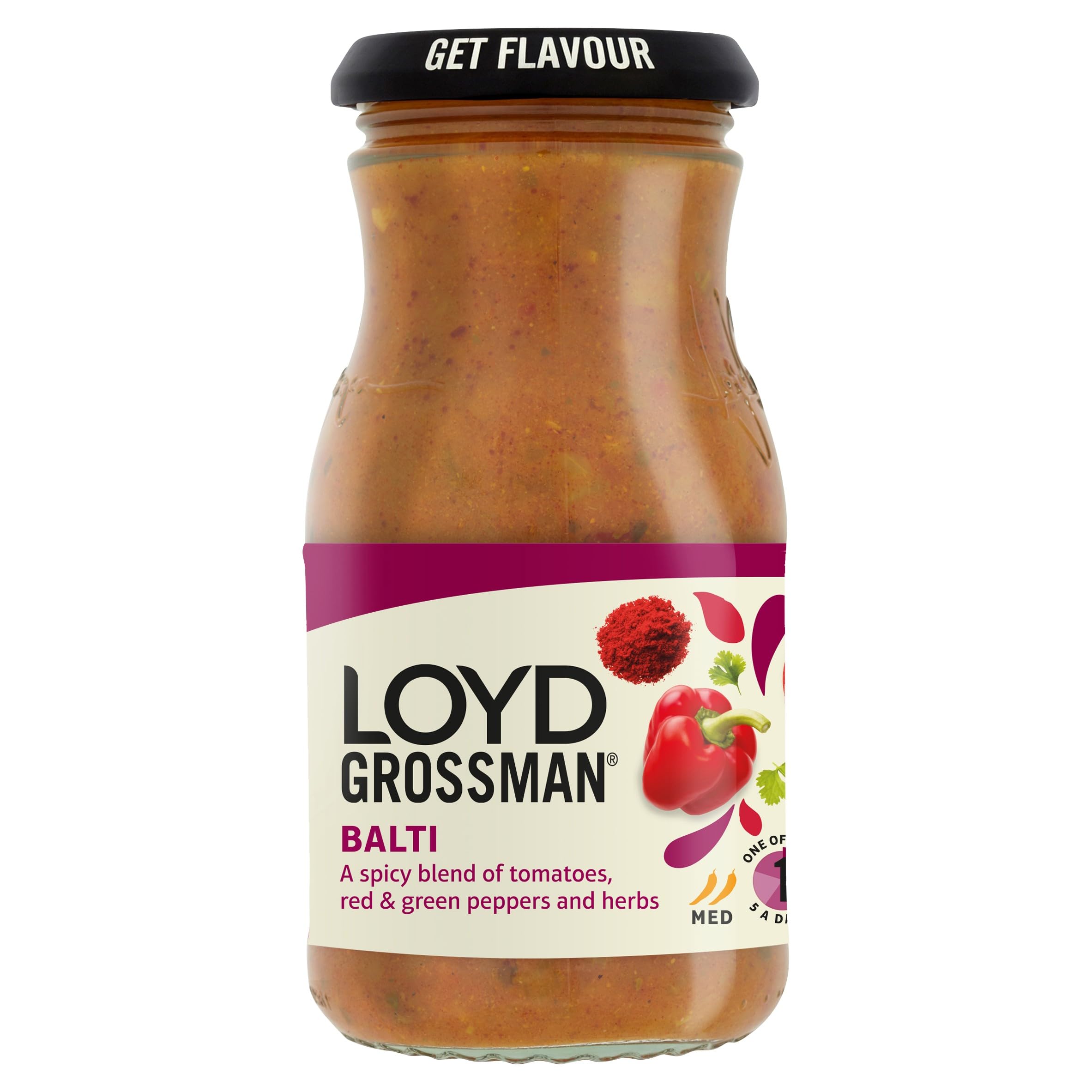 Loyd Grossman Indian Balti Curry Sauce – Medium Spice Tomato & Pepper Blend 4