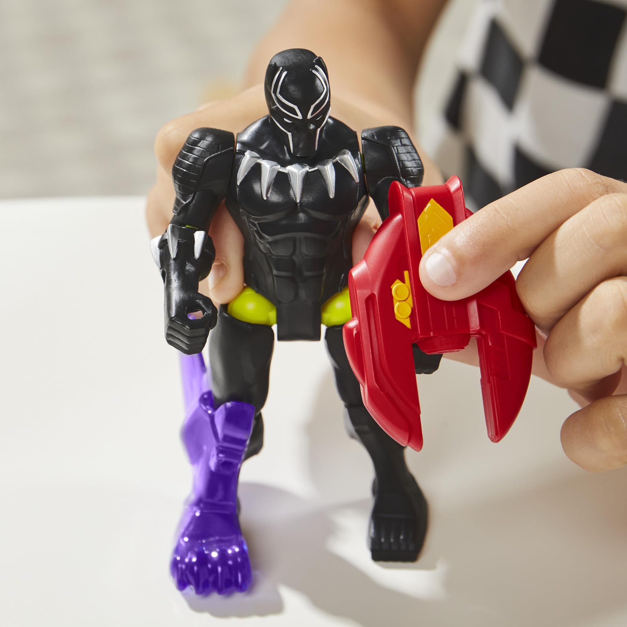 Marvel Black Panther MixMashers Action Figure - Mix & Match Super Hero Toy for Kids 8