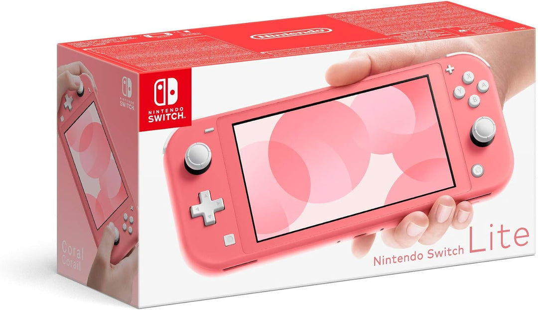 Nintendo Switch Lite - Coral Handheld Gaming Console