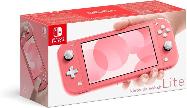 Nintendo Switch Lite - Coral Handheld Gaming Console