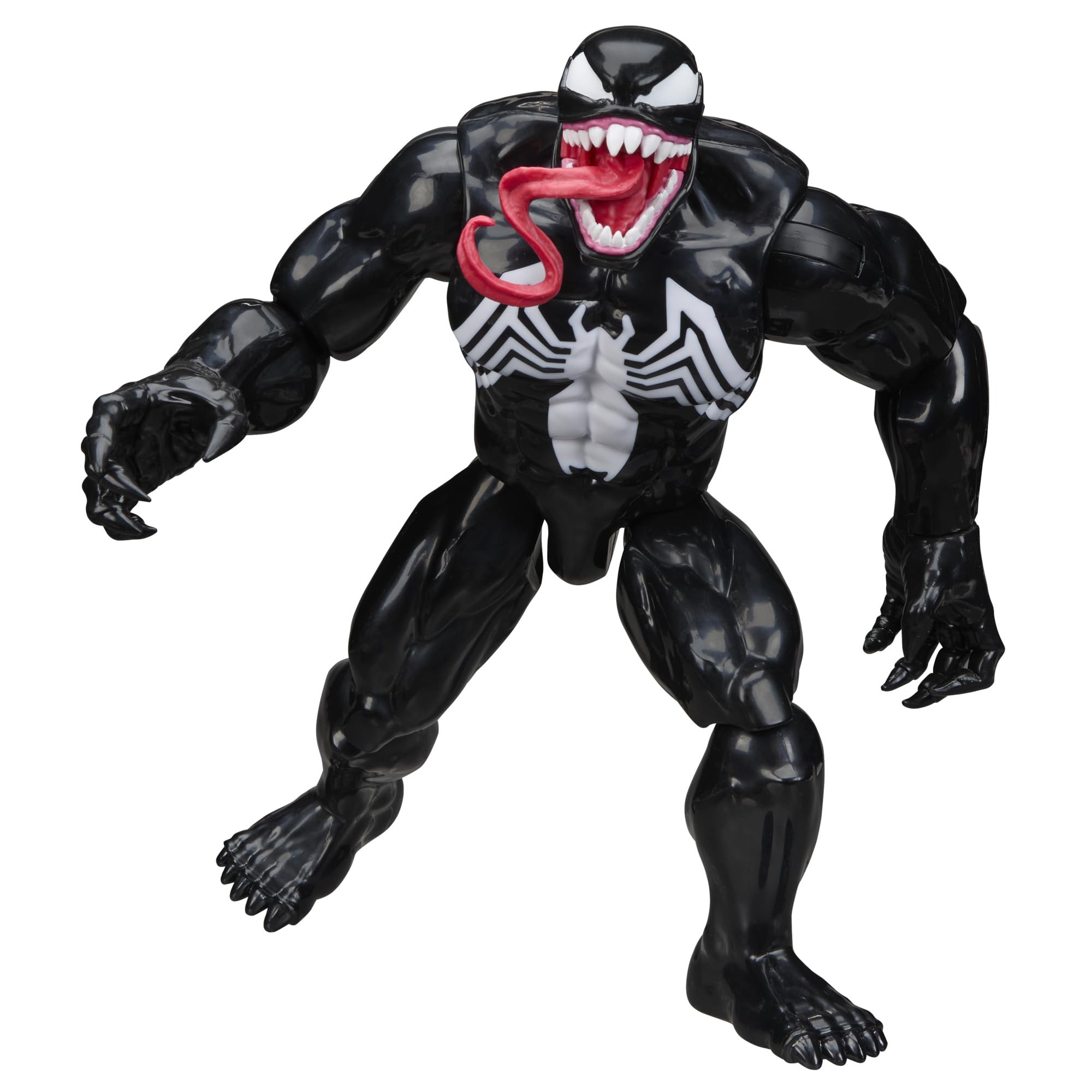 Marvel Titan Series Venom Deluxe Action Figure - 12-Inch Scale | 11 Points of Articulation