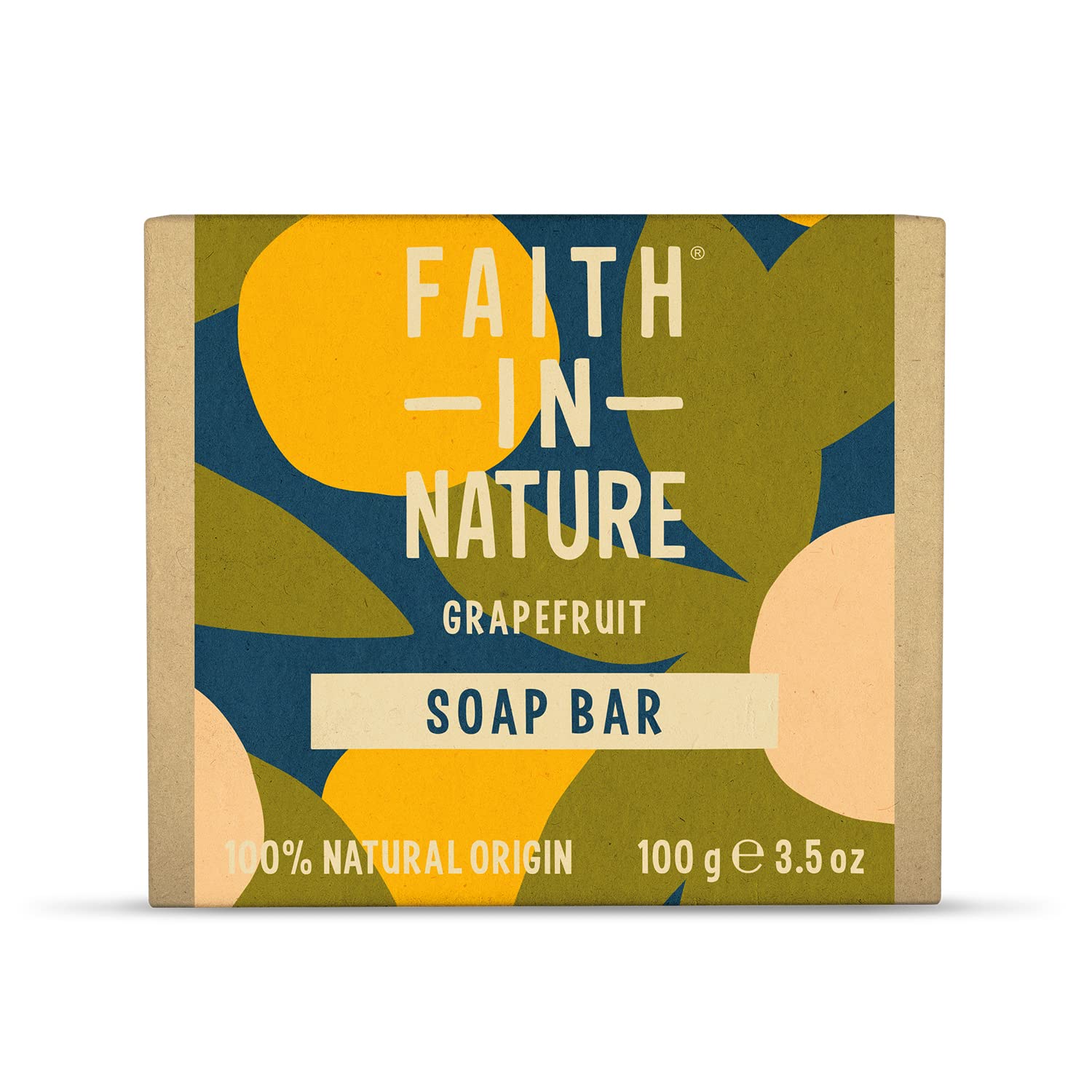 Faith in Nature Grapefruit Hand Made Soap Bar (100g) 1