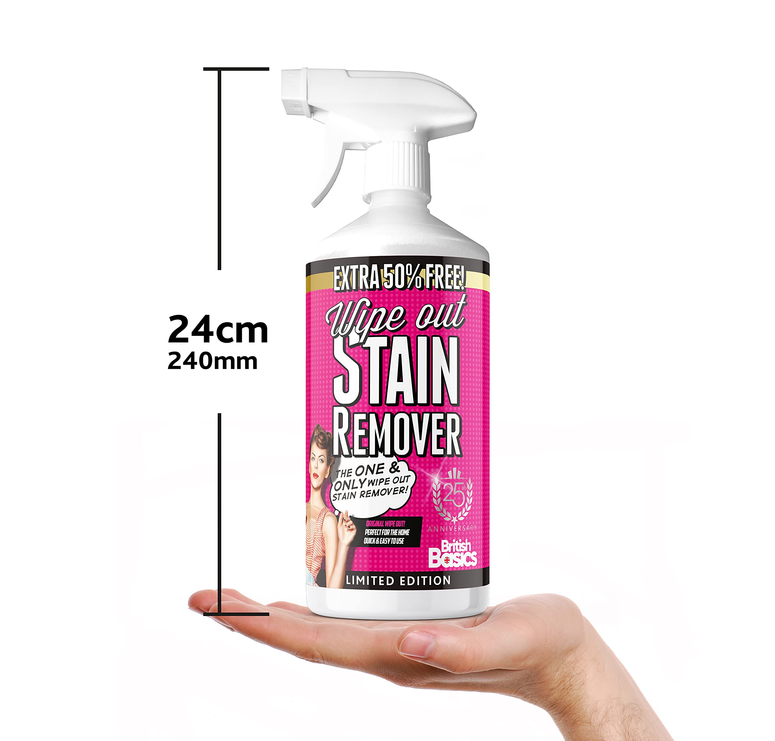 Wipeout Stain Remover Spray - Multi-Purpose, Professional Strength | 750 ml 3