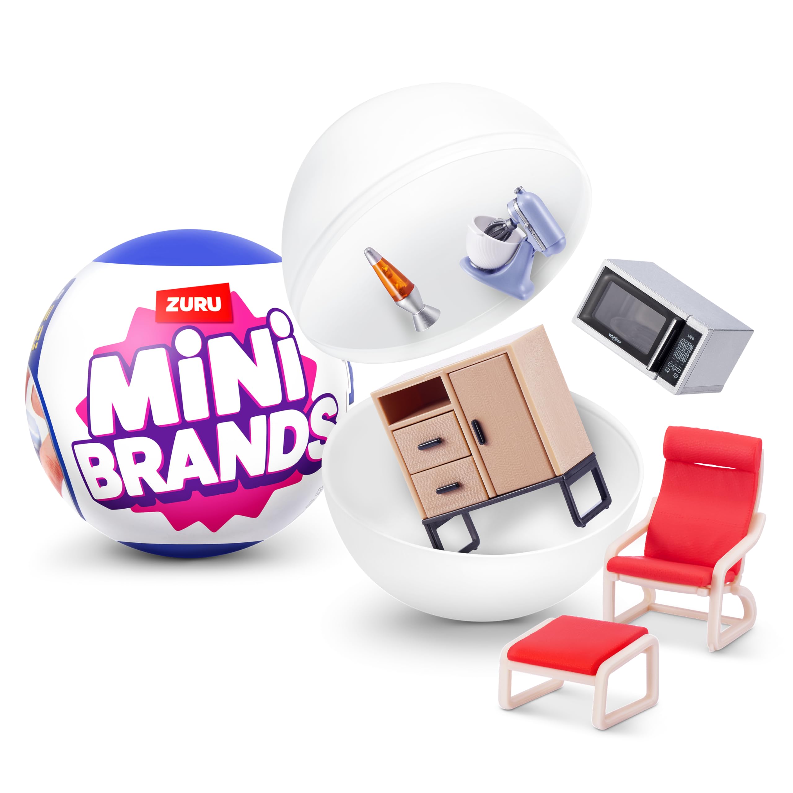 Mini Brands Home Capsule by ZURU - Collectible Home Minis | Series 1 | 60+ to Collect 1