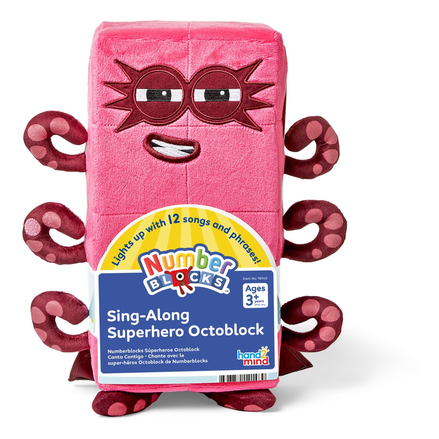Learning Resources Numberblocks Sing-Along Superhero Octoblock - Inter