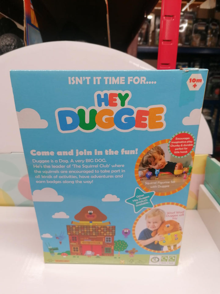 Hey Duggee Talking Soft Toy - Interactive Plush with Sounds & Badge