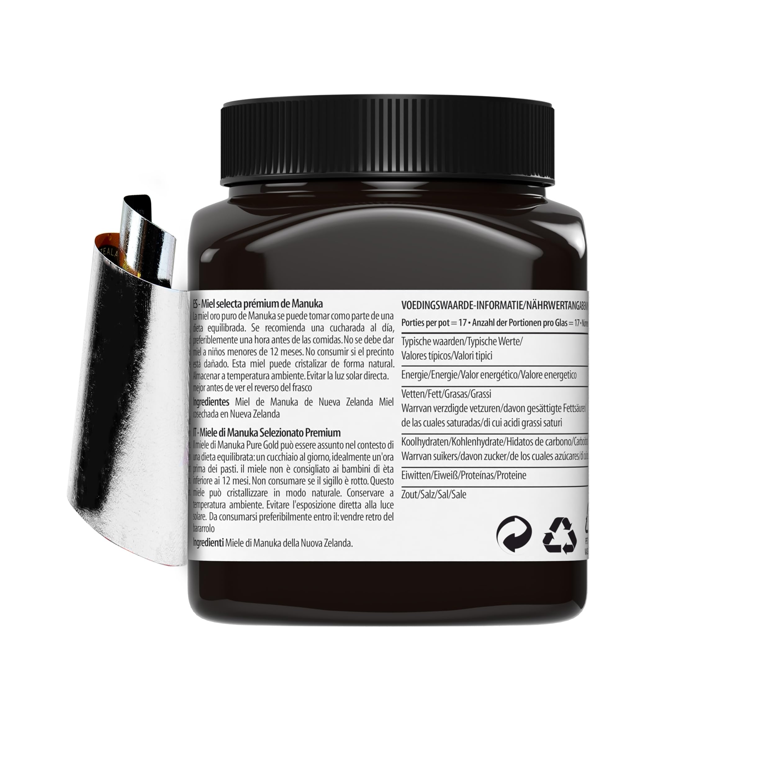 Pure Gold Manuka Honey 525+ MGO Certified - 250g - Raw & Unpasteurised - New Zealand 4