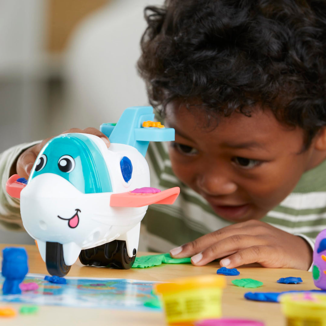 Play-Doh Airplane Explorer Starter Playset - Creative Travel-Themed Play for Ages 3+