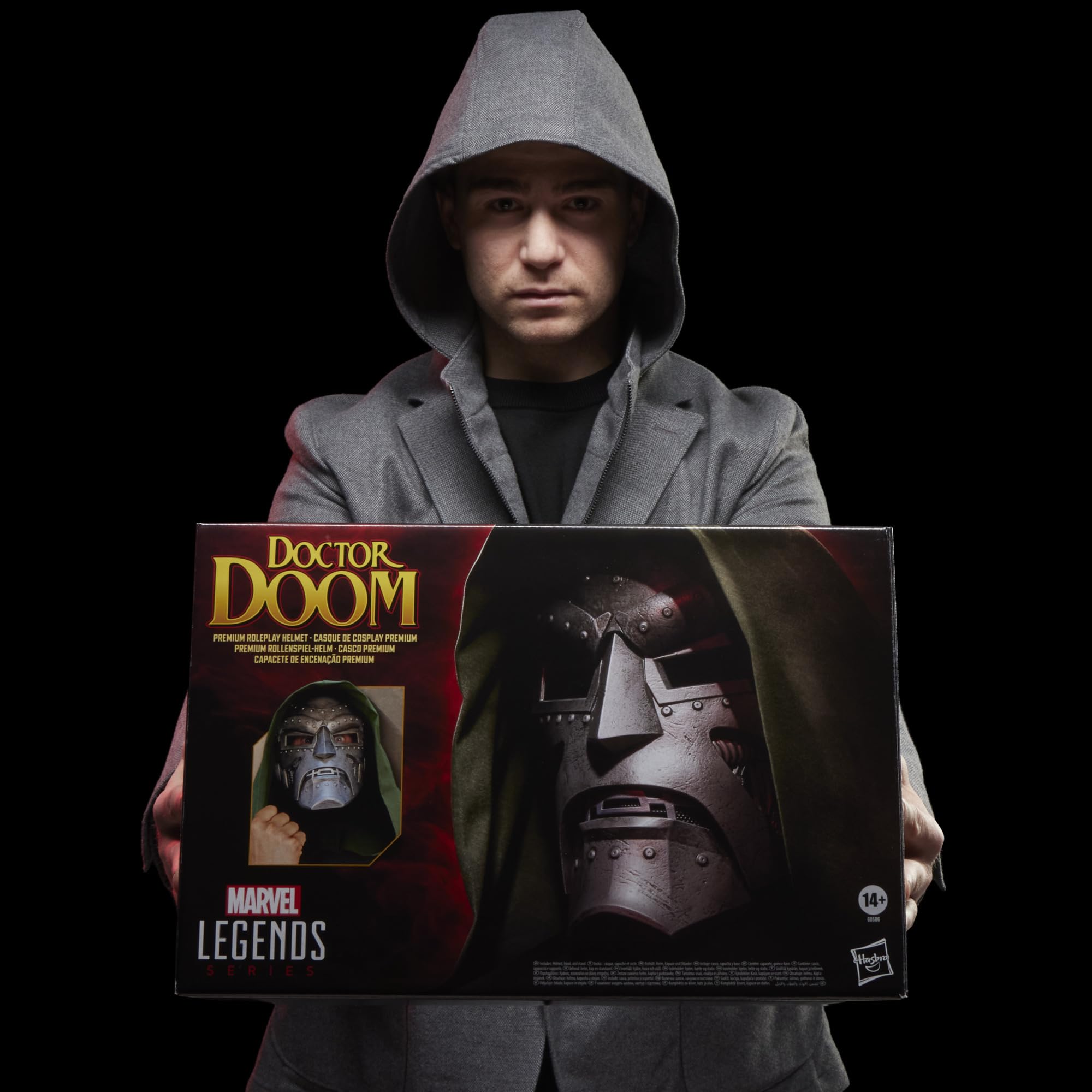 Hasbro Marvel Legends Series Doctor Doom Premium Roleplay Helmet 6