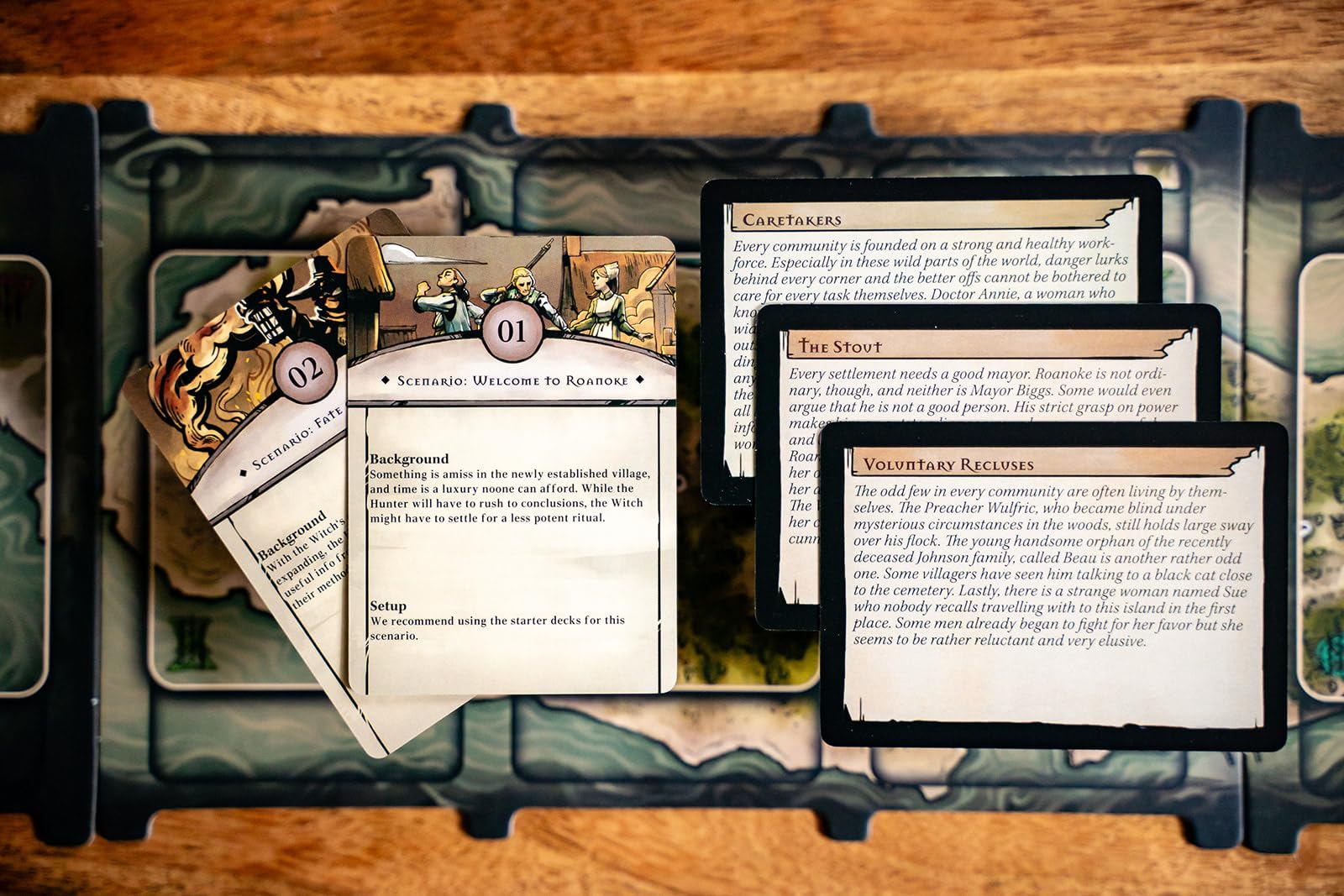 Capstone Games Pagan: The Fate of Roanoke - Asymmetrical 2-Player Card Game 6