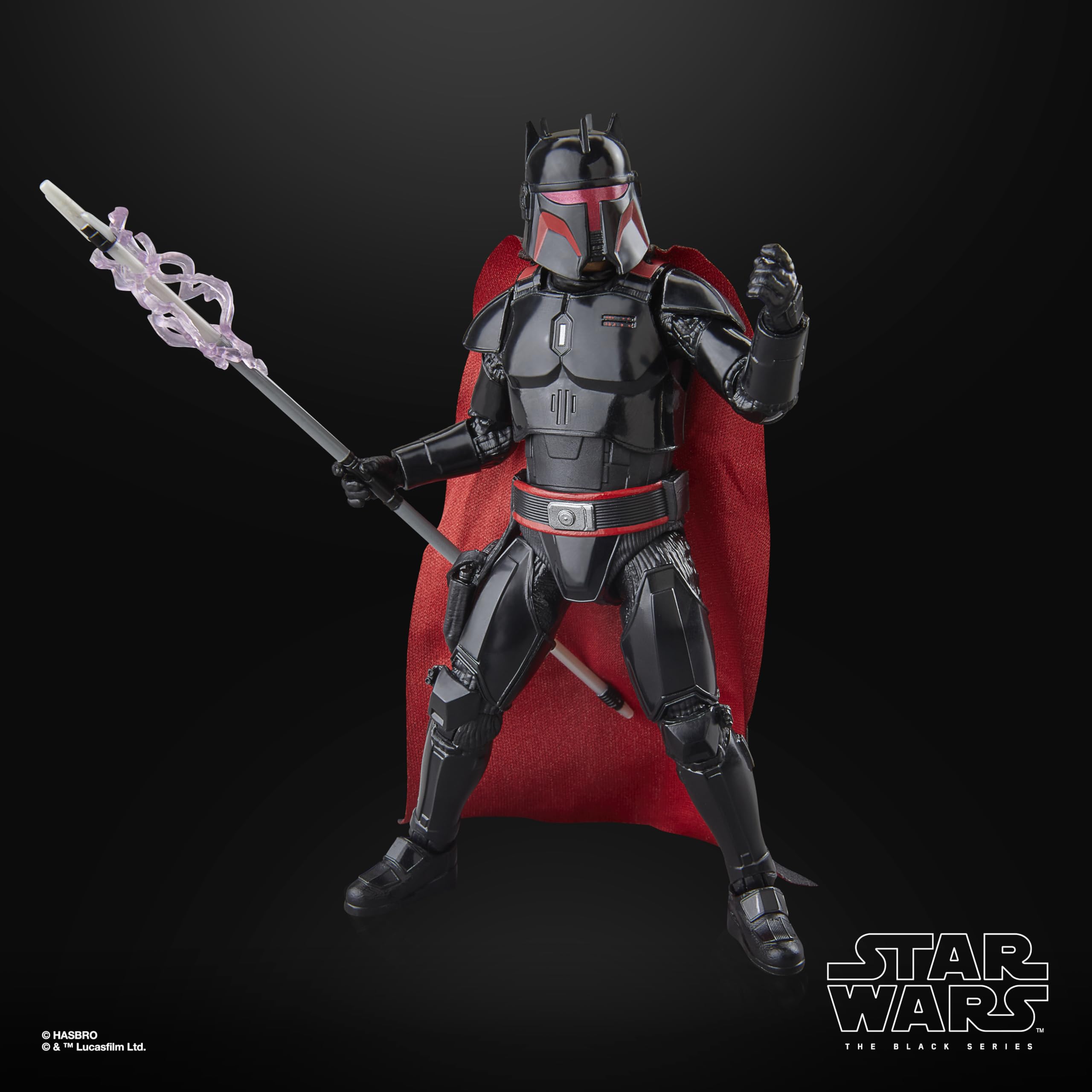 Star Wars The Black Series Moff Gideon (Dark Trooper Armor) 6-Inch Action Figure | Ages 4+ 6
